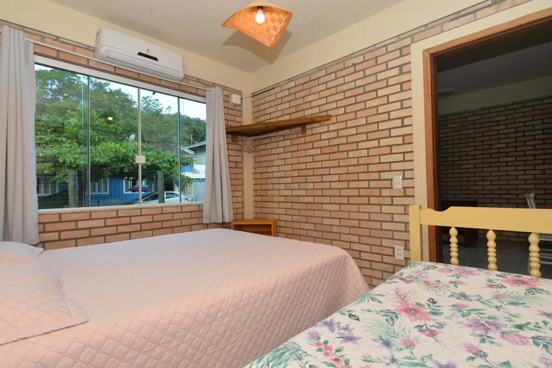 Bed in Pousada Sítio Olho D'Água