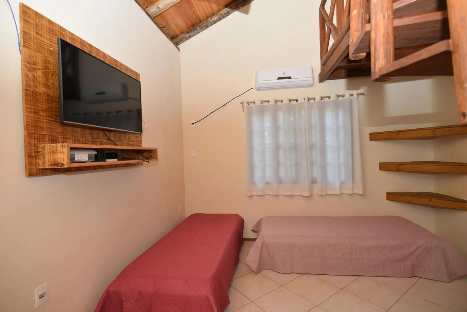 Bed in Pousada Sítio Olho D'Água