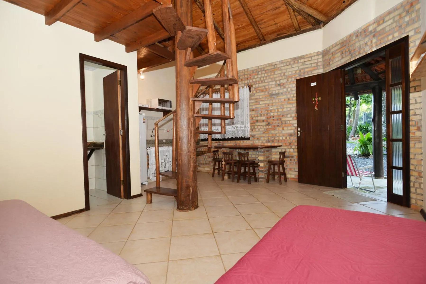 Bed in Pousada Sítio Olho D'Água