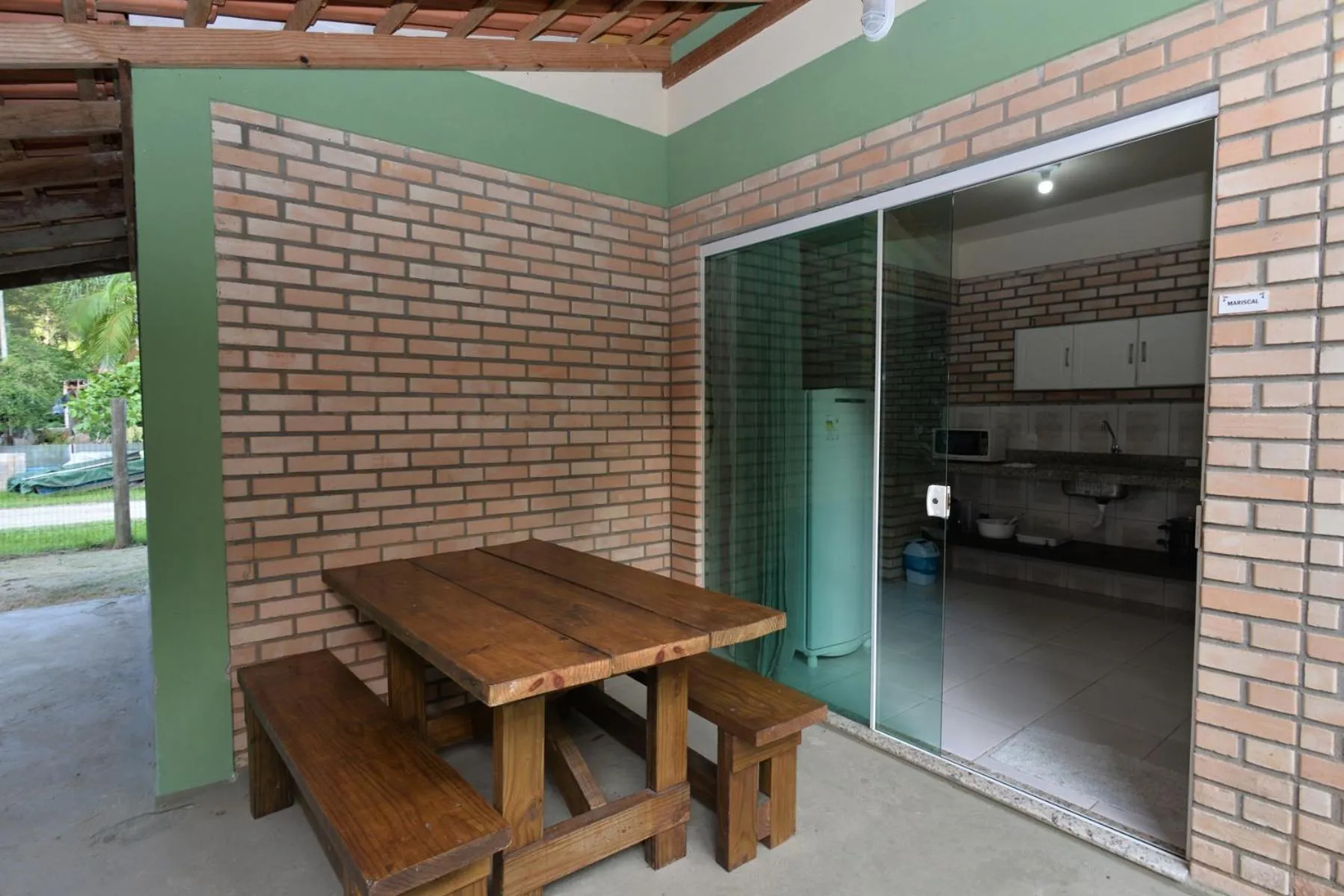 Patio in Pousada Sítio Olho D'Água