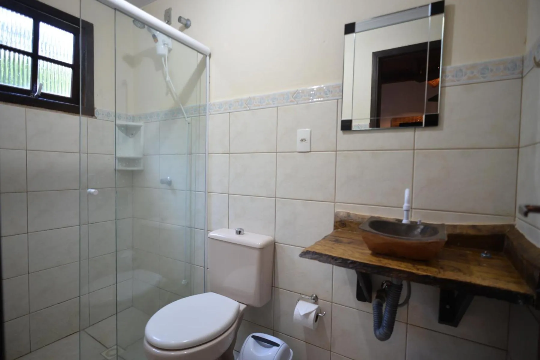 Bathroom in Pousada Sítio Olho D'Água