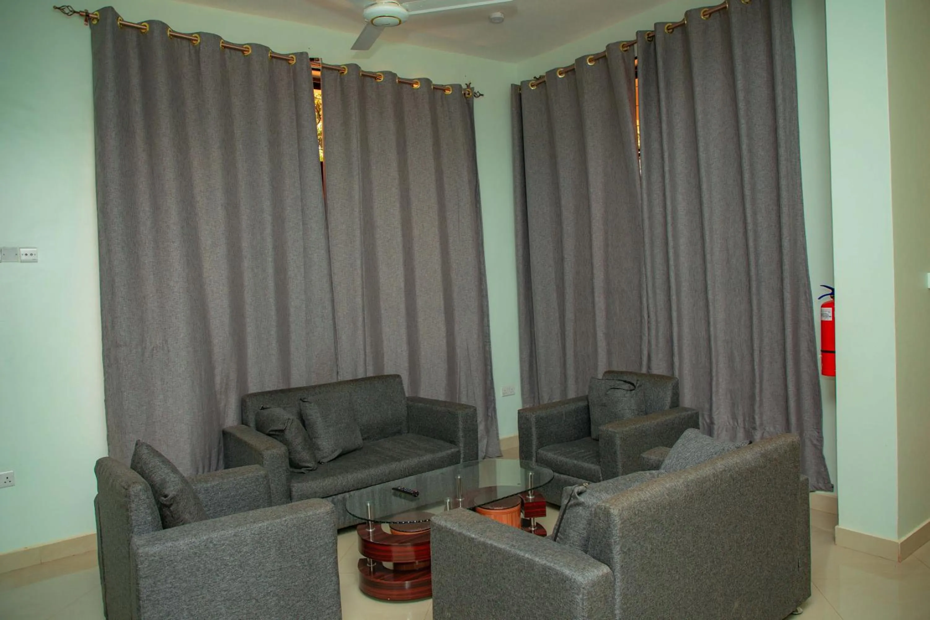 Seating area in Kilimanjaro White House Hotel