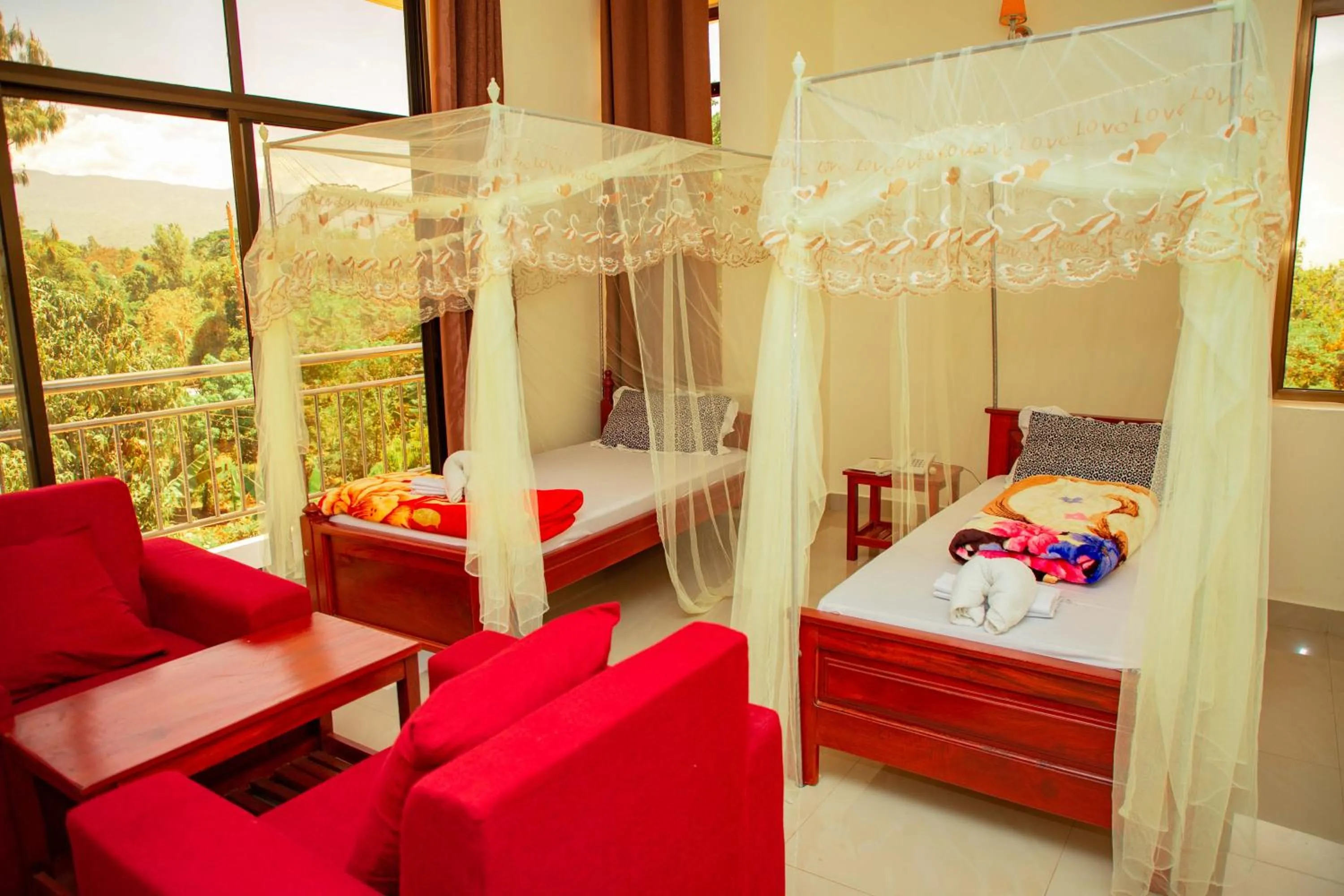 Street view, Bed in Kilimanjaro White House Hotel