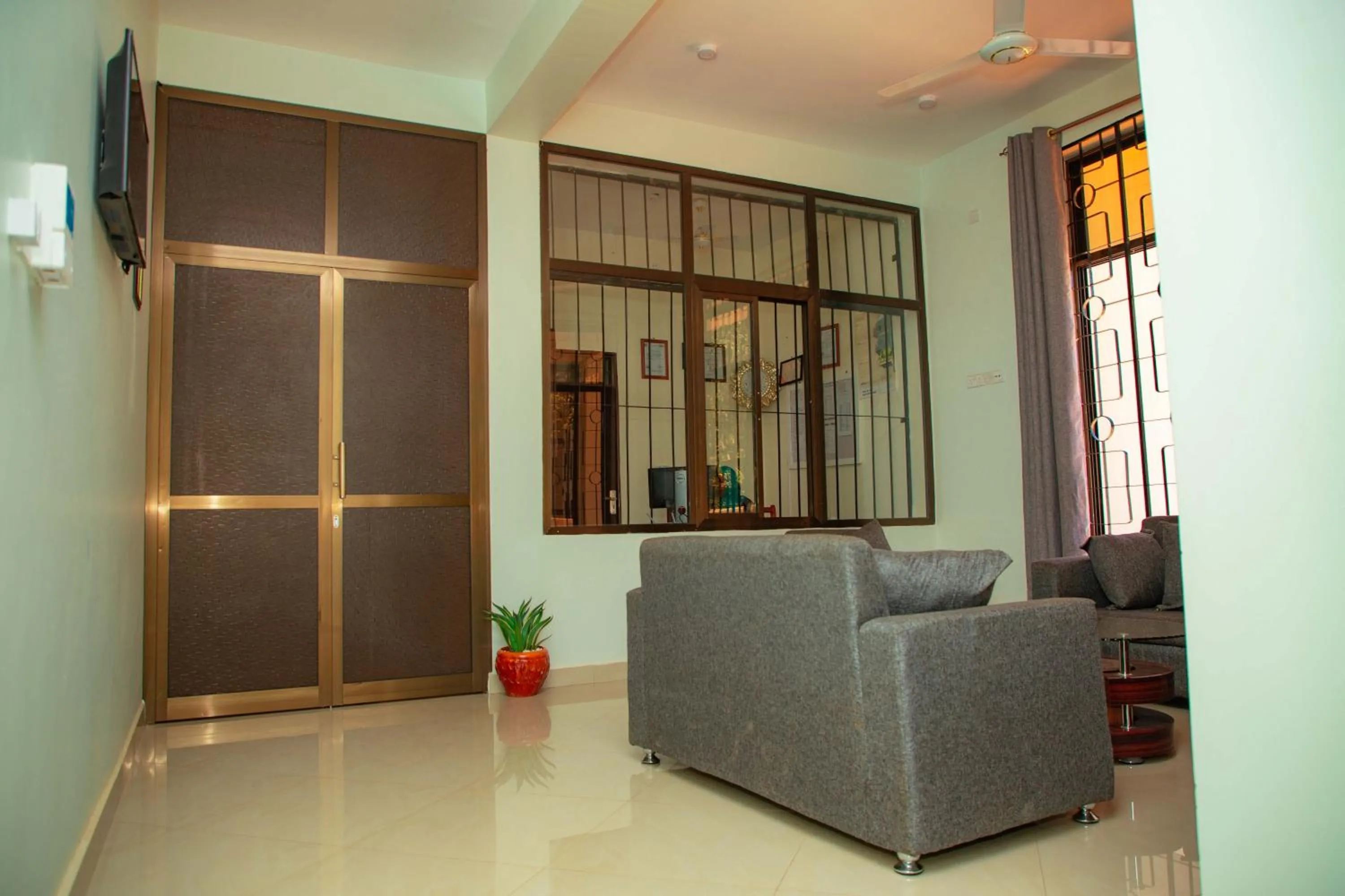 Seating area in Kilimanjaro White House Hotel
