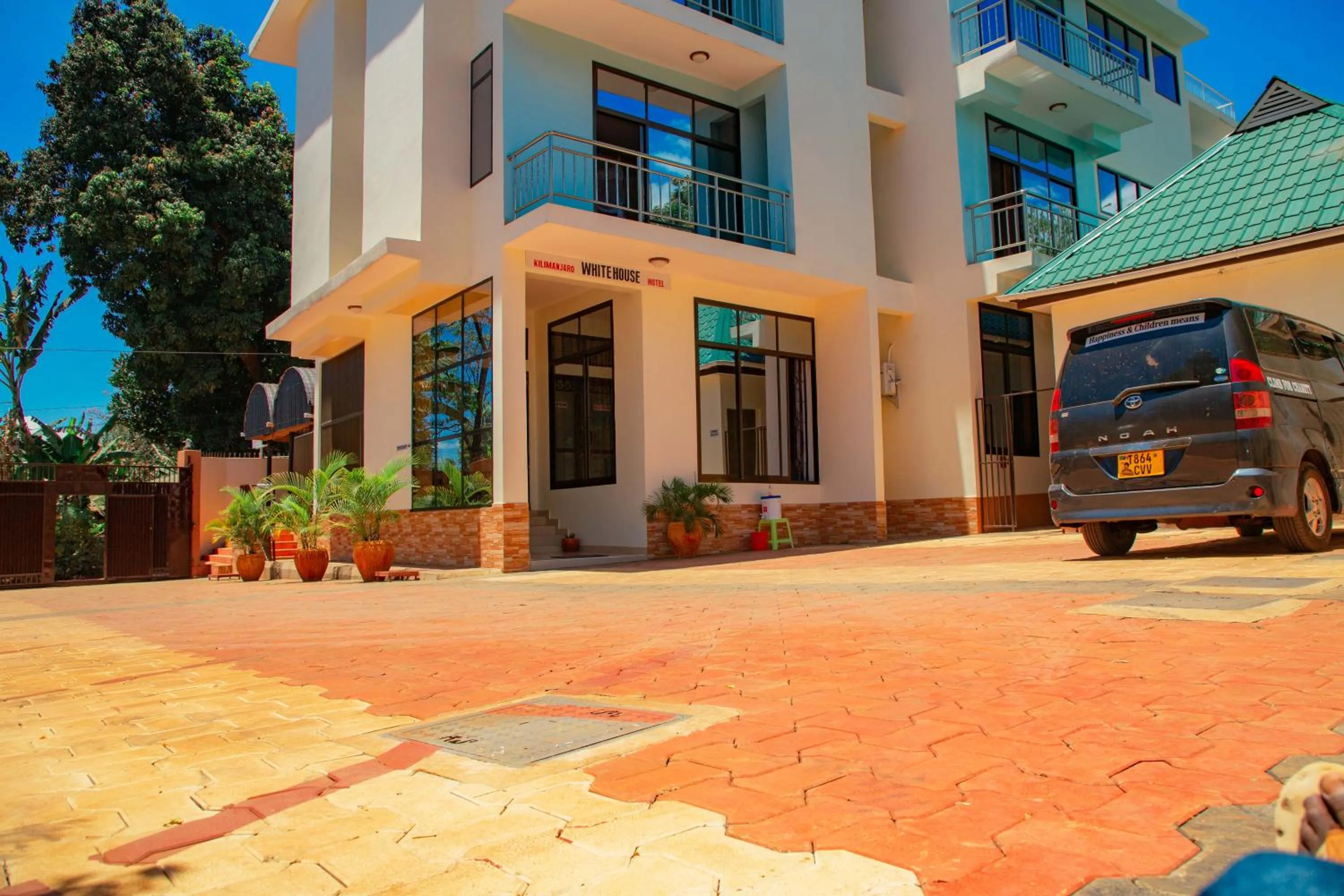 Property building in Kilimanjaro White House Hotel