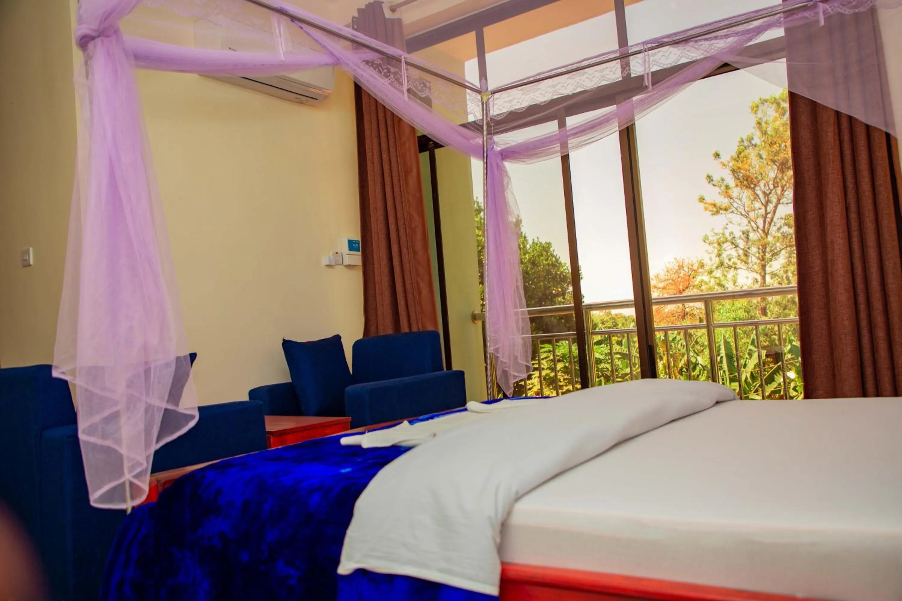 Bed in Kilimanjaro White House Hotel