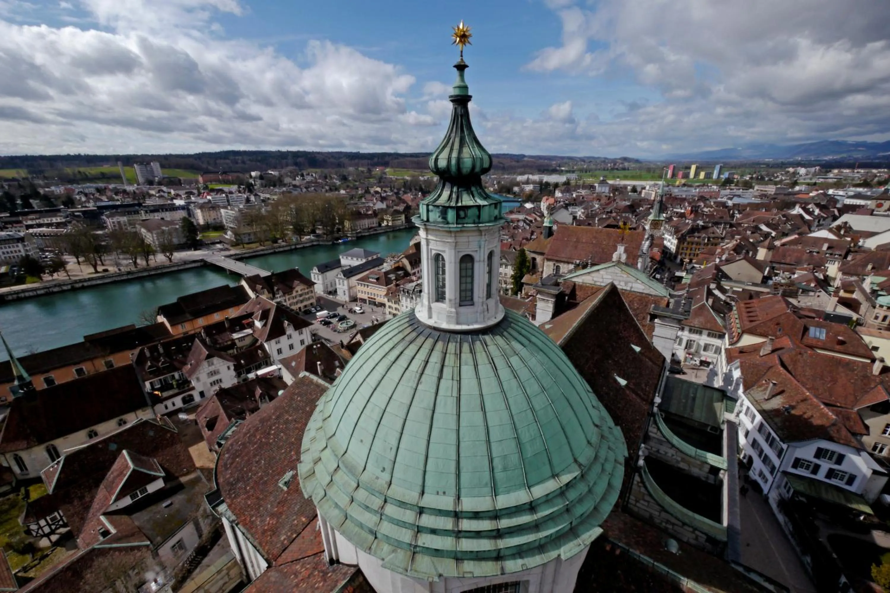 City view in Hotel an der Aare Swiss Quality