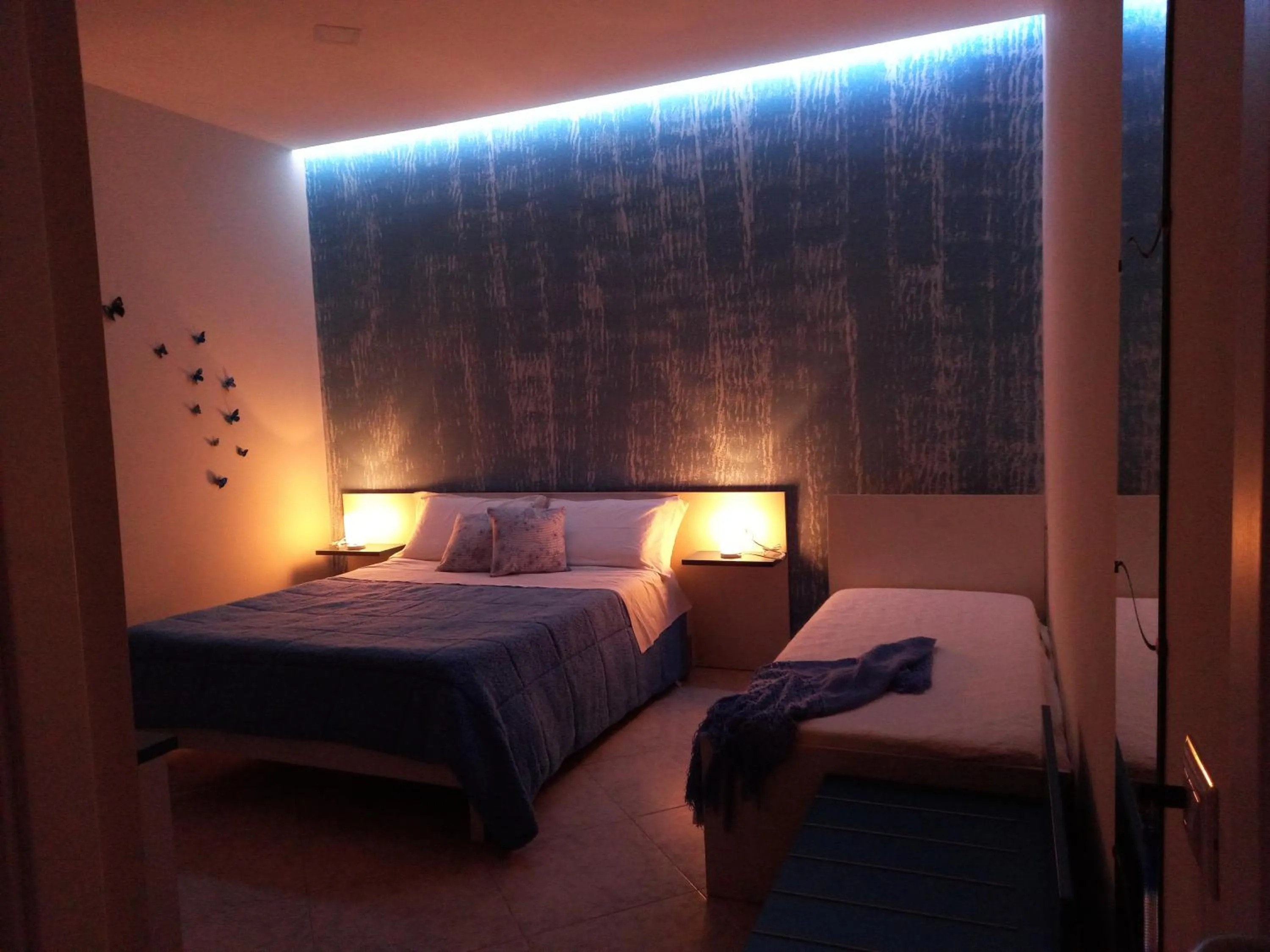 Bed in B&B L'Abbraccio