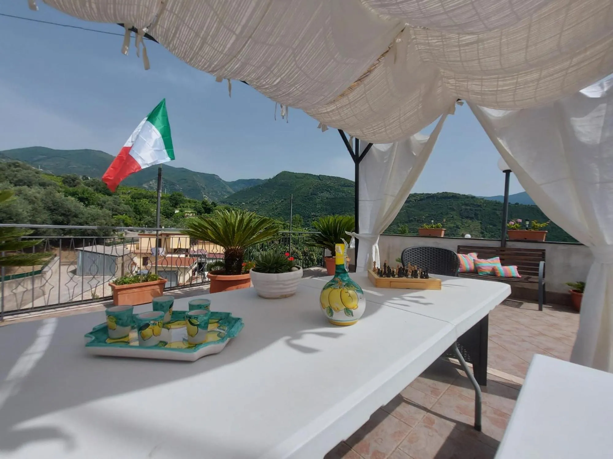 Solarium in B&B L'Abbraccio