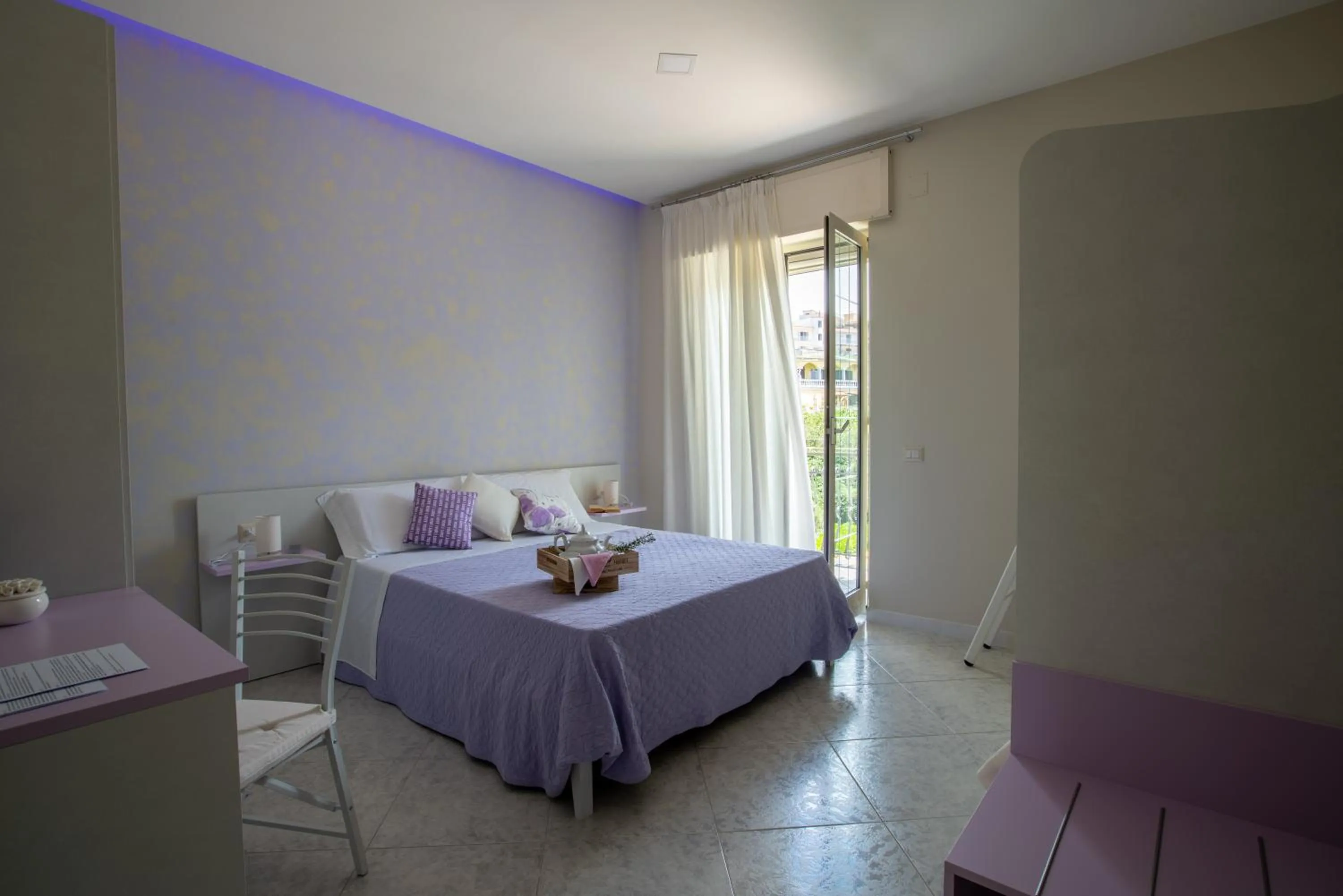 Bed in B&B L'Abbraccio