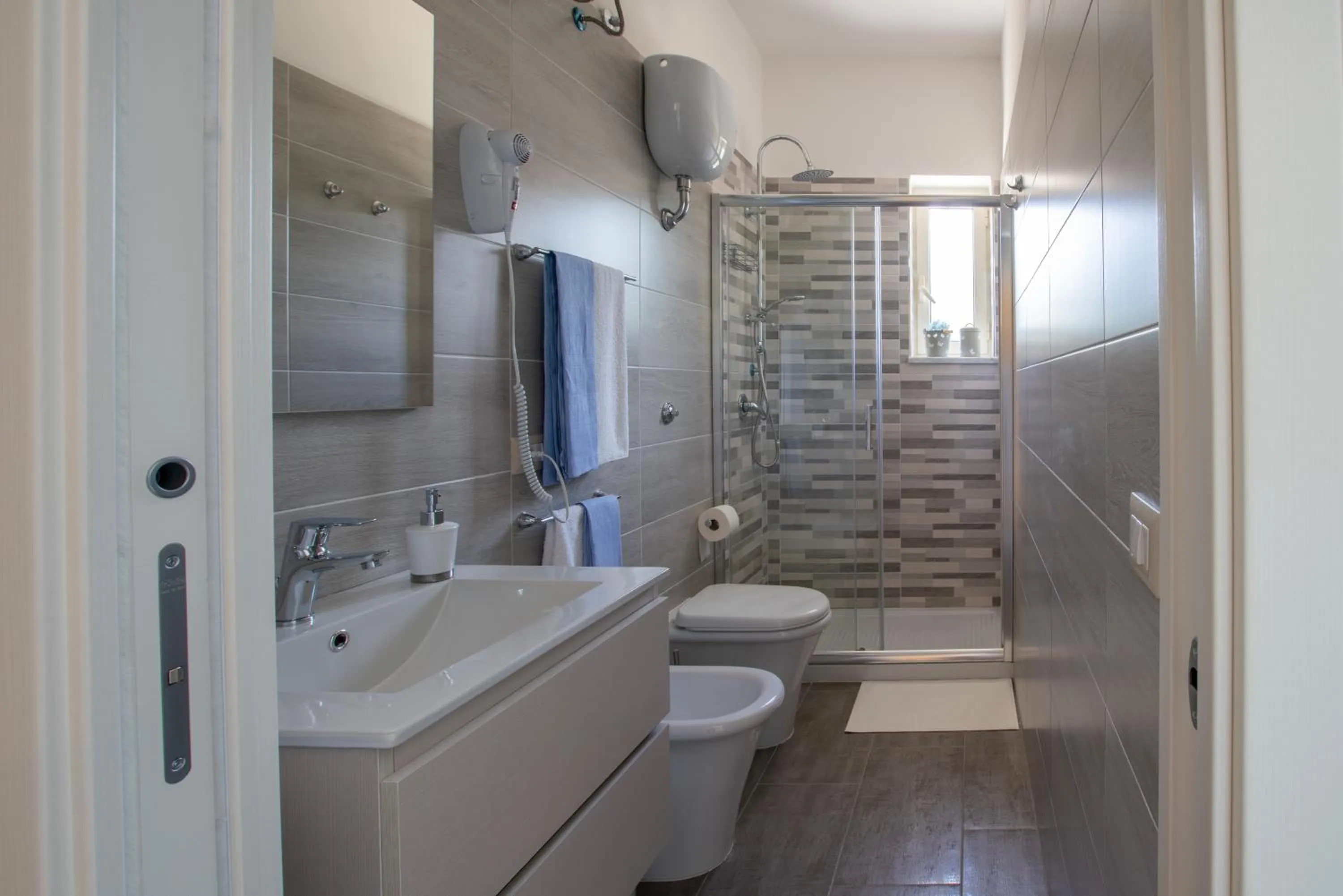 Shower in B&B L'Abbraccio