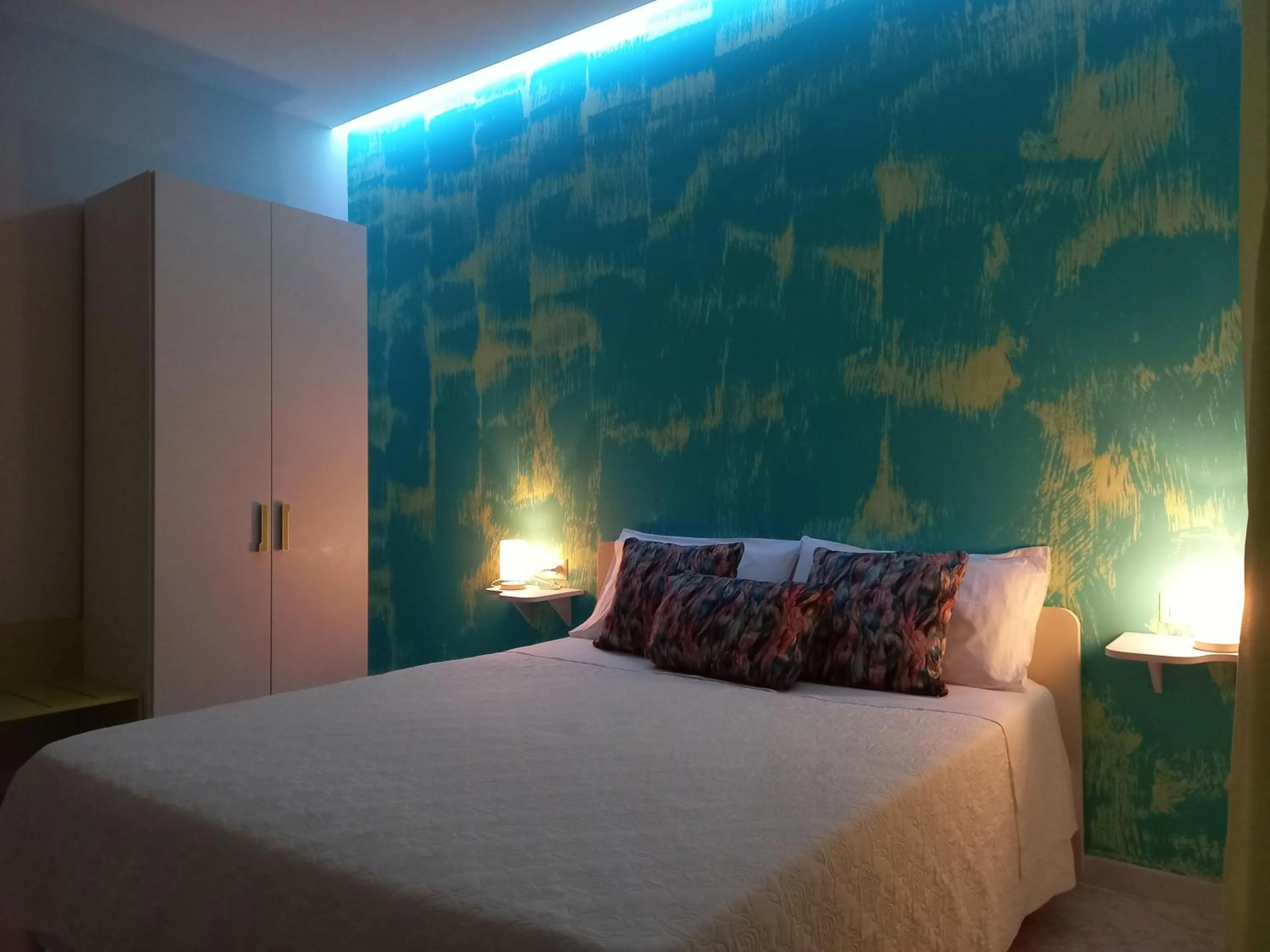 Bed in B&B L'Abbraccio