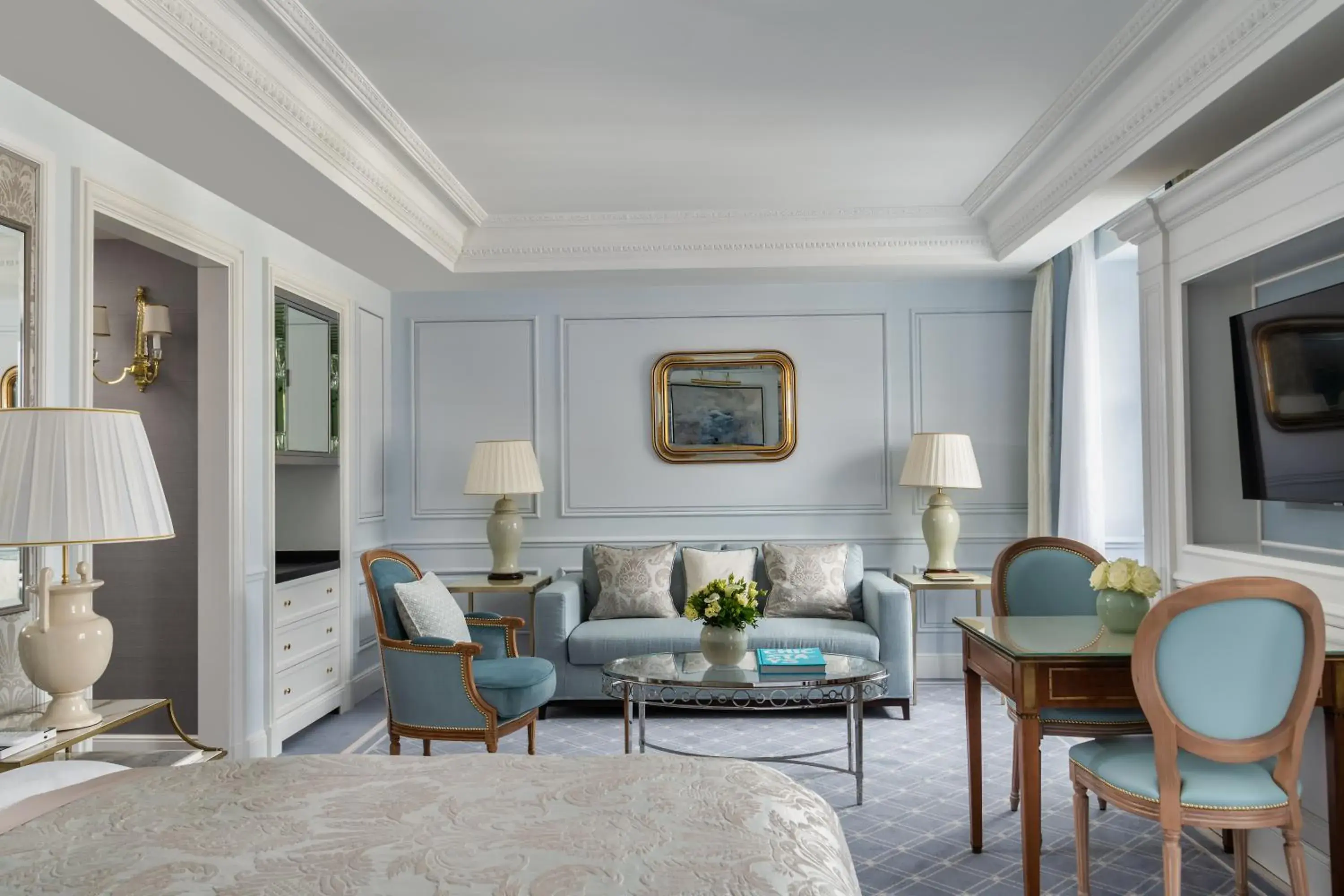 Deluxe Double Room with Garden View in Beau-Rivage Palace Deluxe Double Room with Garden View in Beau-Rivage Palace