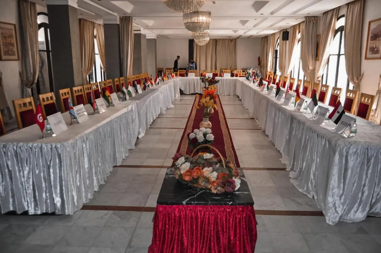 Meeting/conference room in Hotel Al Massira