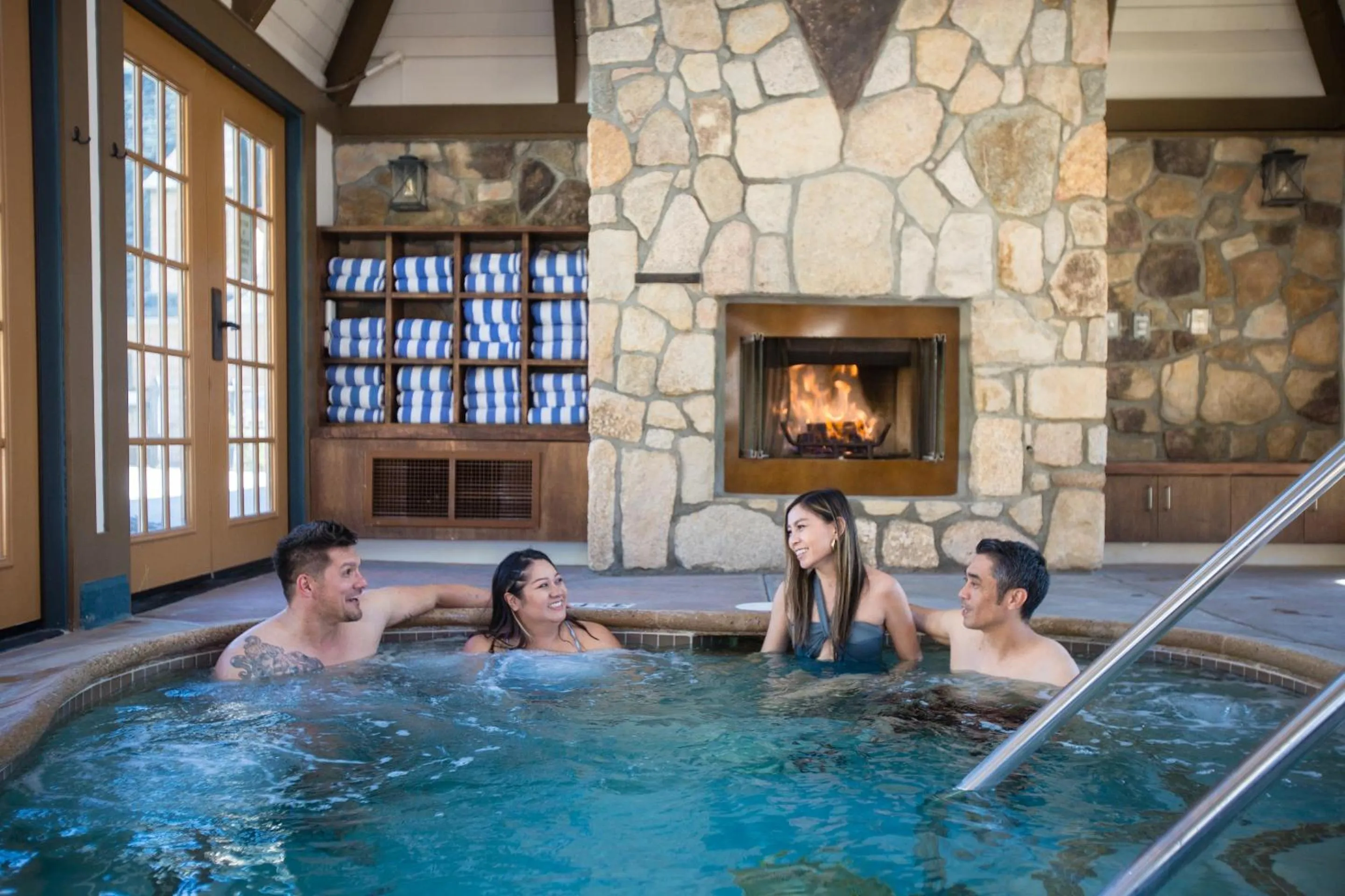 Sauna in UCLA Lake Arrowhead Lodge