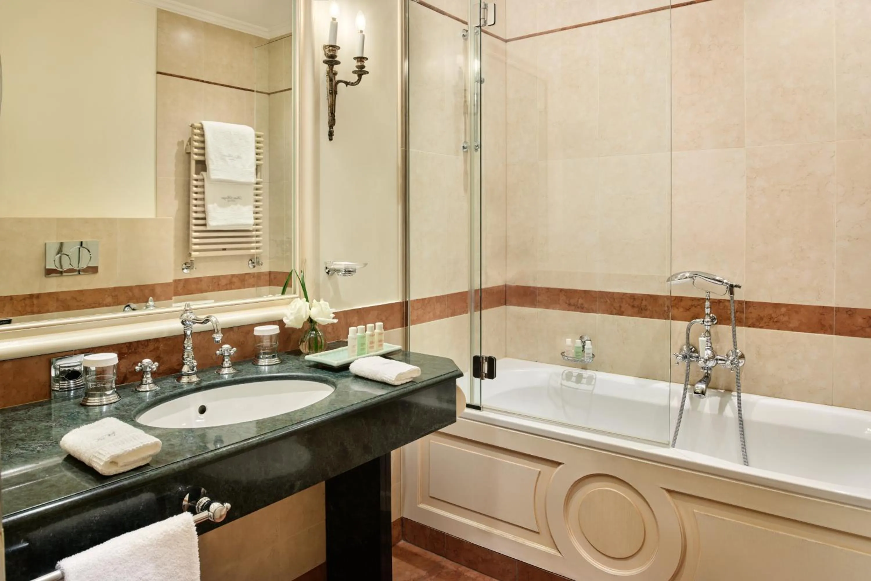 Bathroom in Beau-Rivage Genève