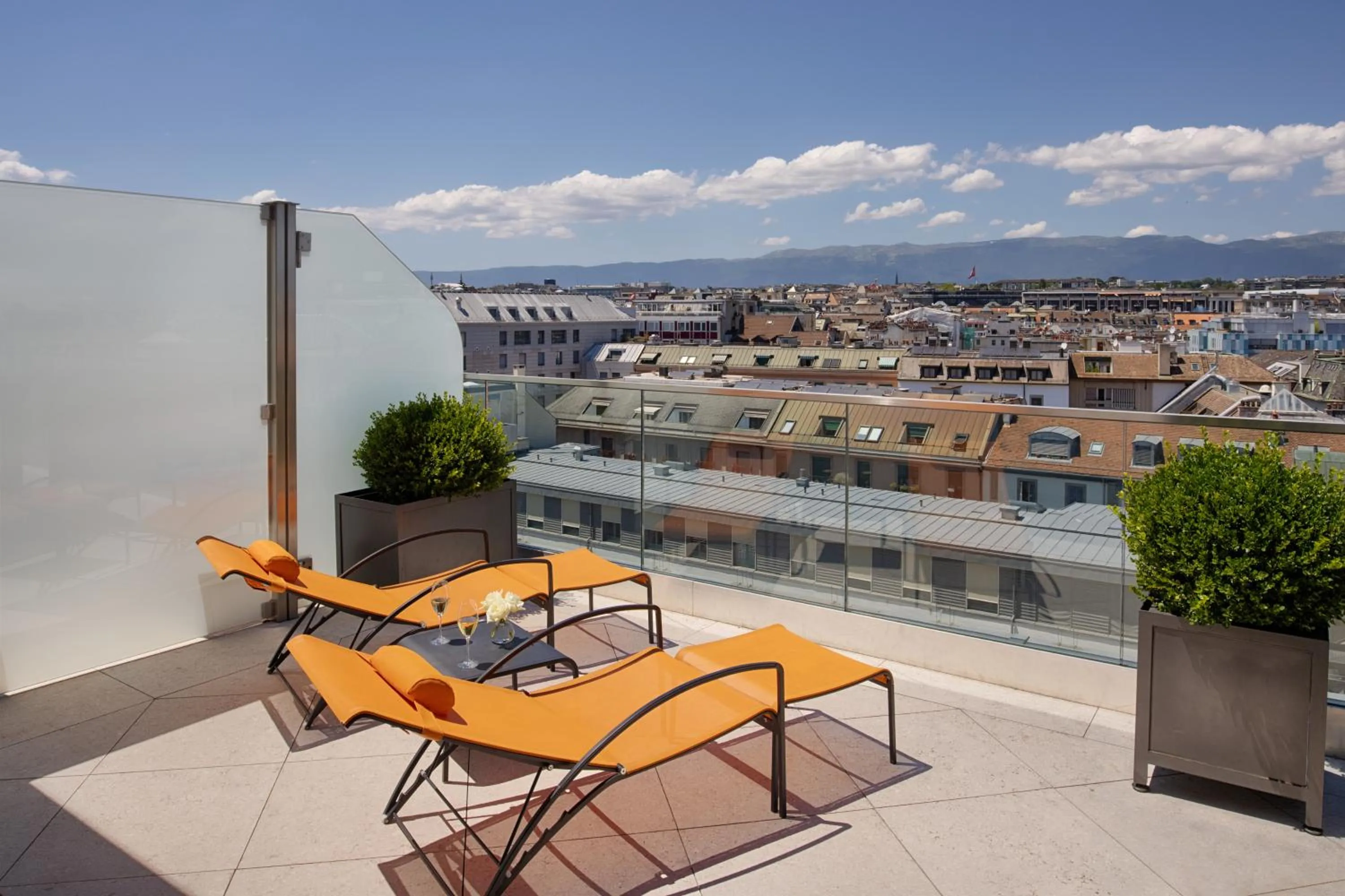 Balcony/Terrace in Beau-Rivage Genève
