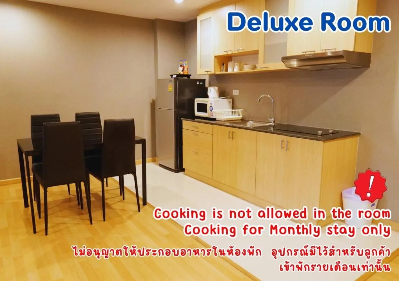 Kitchen or kitchenette in ไอยรา อยุธยา The Aiyara Ayutthaya