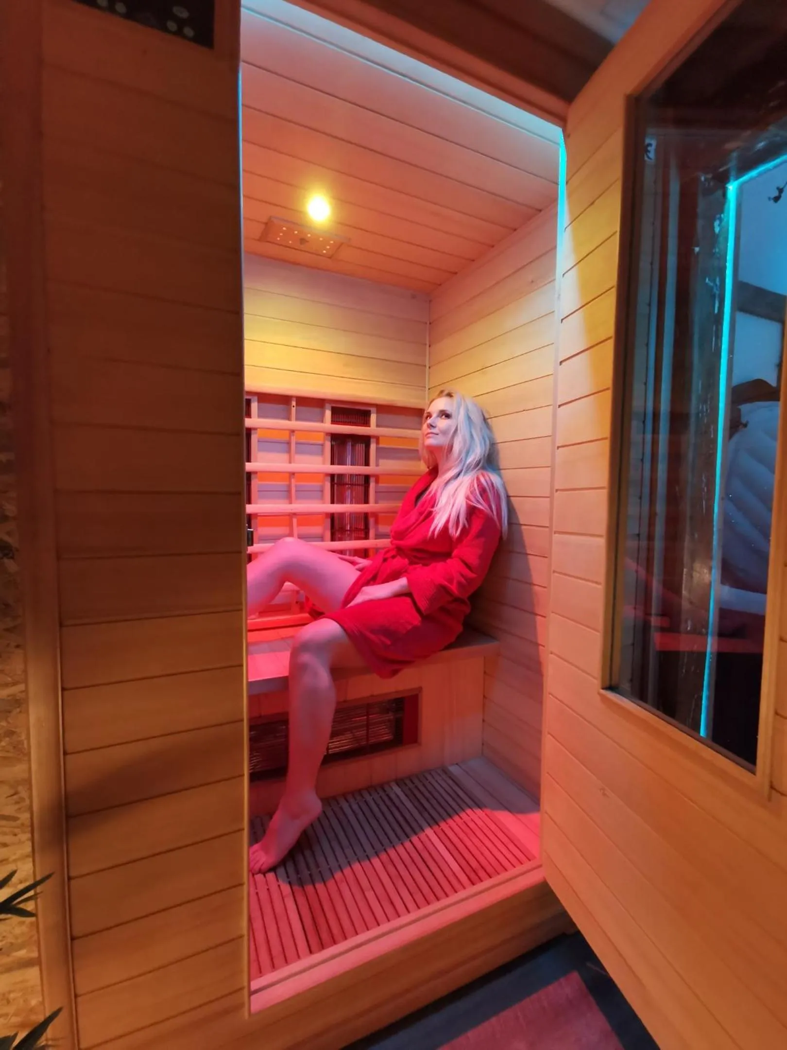 Sauna in Vineyard cottage Matej