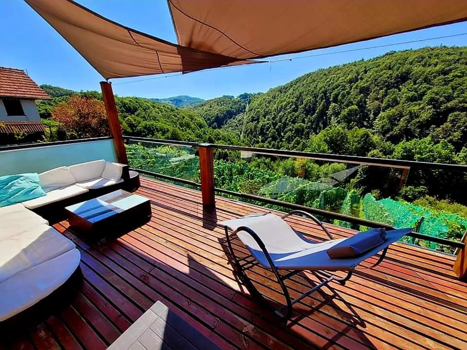 View (from property/room) in Vineyard cottage Matej