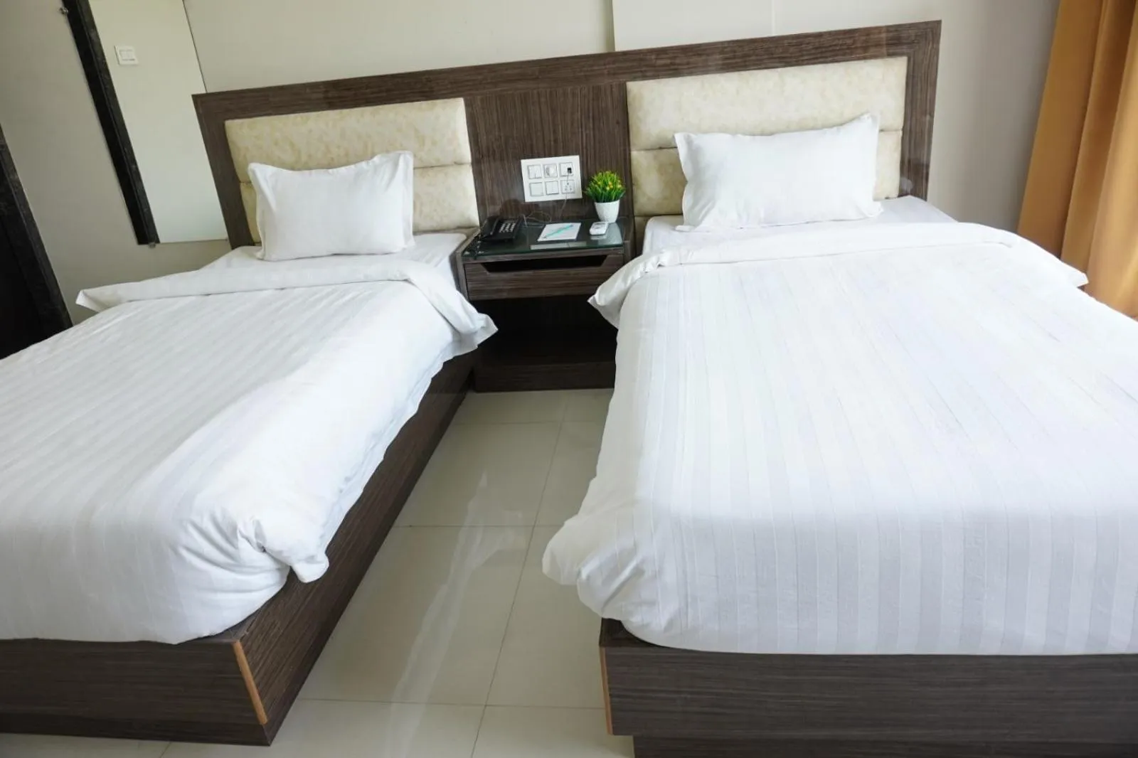 Bed in The Aanandam Hotel Resort