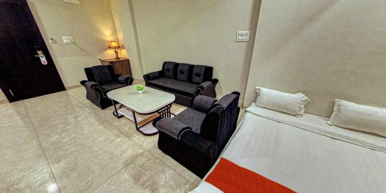 Bed in The Aanandam Hotel Resort