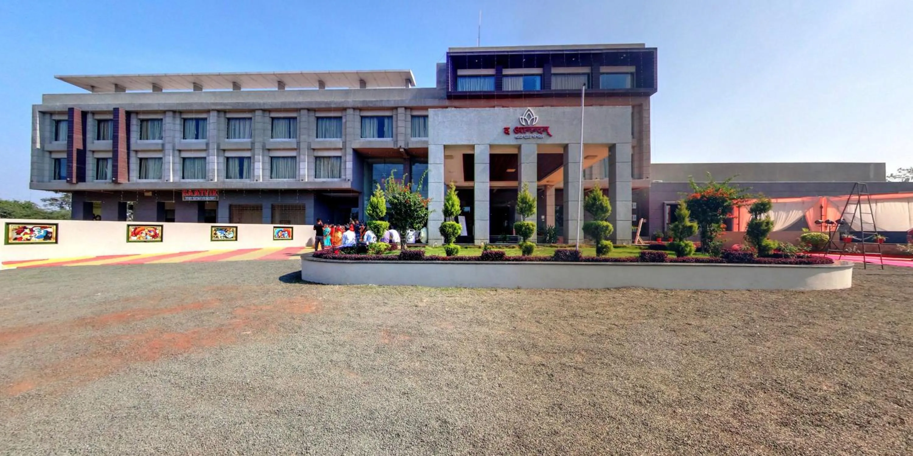 Property building in The Aanandam Hotel Resort