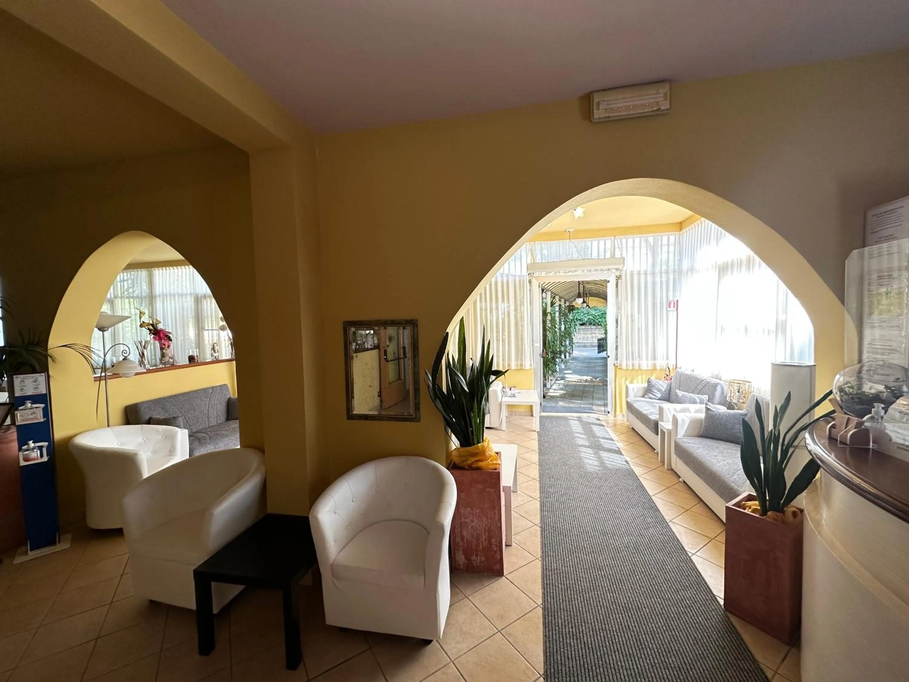 Bed in Hotel Fiorenza