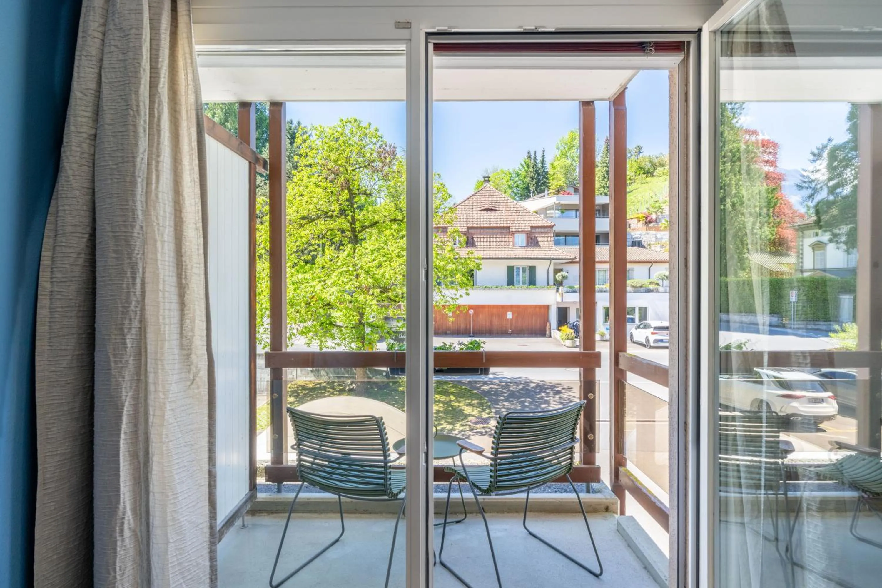 View (from property/room) in Seehotel Kastanienbaum