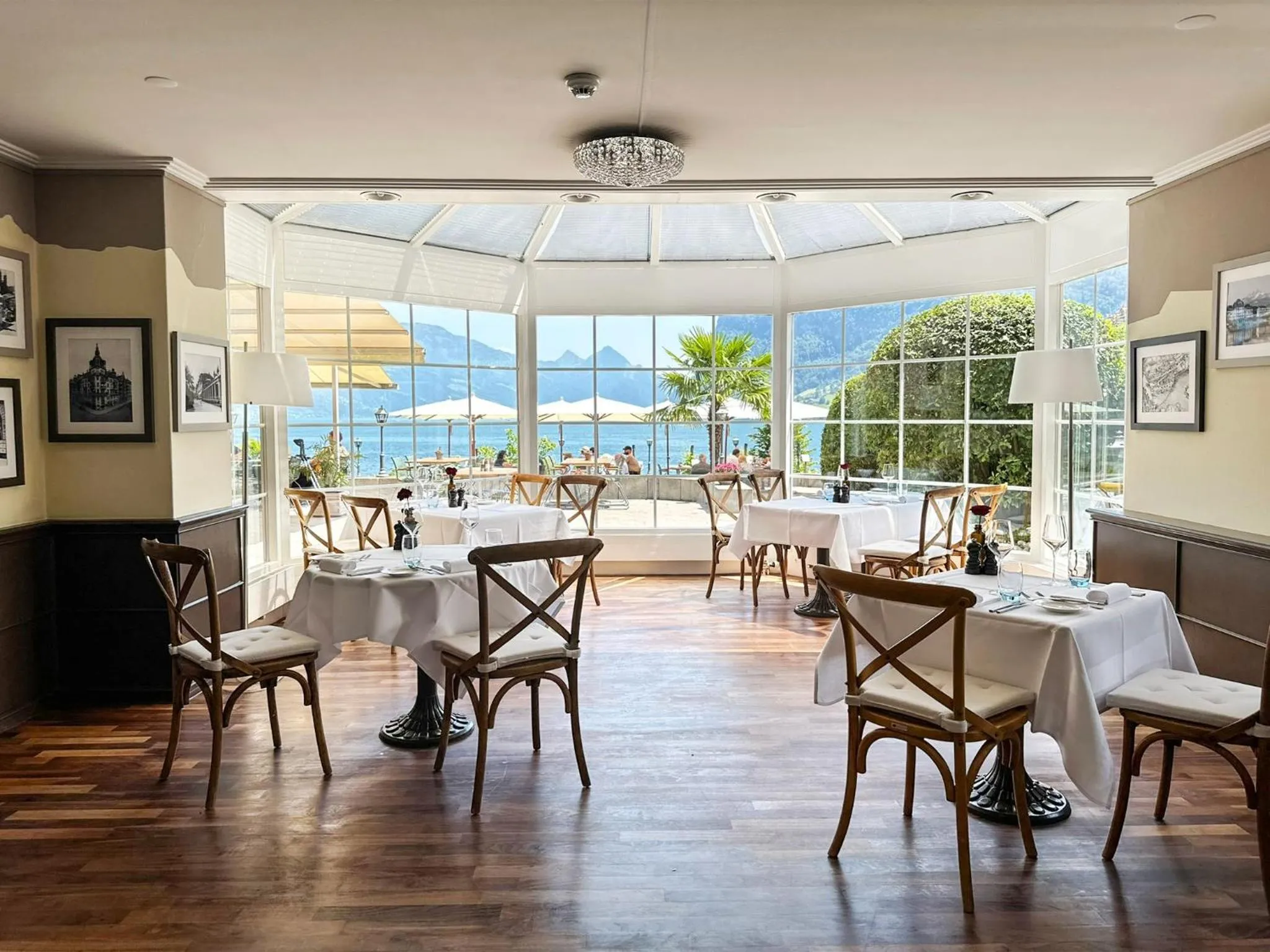 Restaurant/places to eat in Seehotel Kastanienbaum