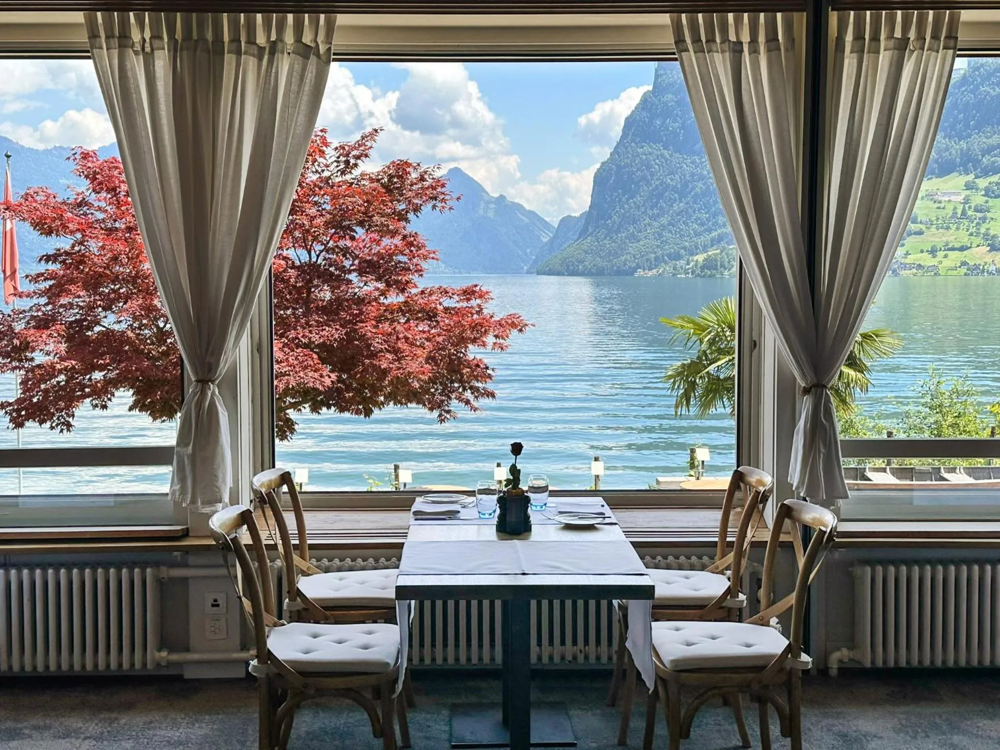 Restaurant/places to eat in Seehotel Kastanienbaum