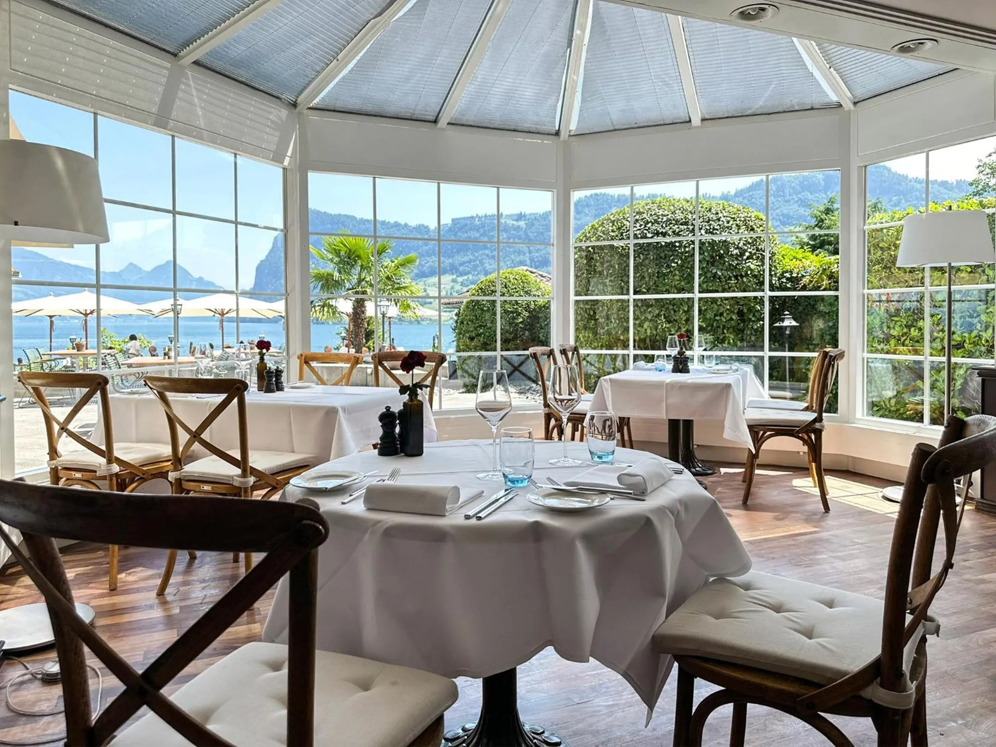 Restaurant/places to eat in Seehotel Kastanienbaum