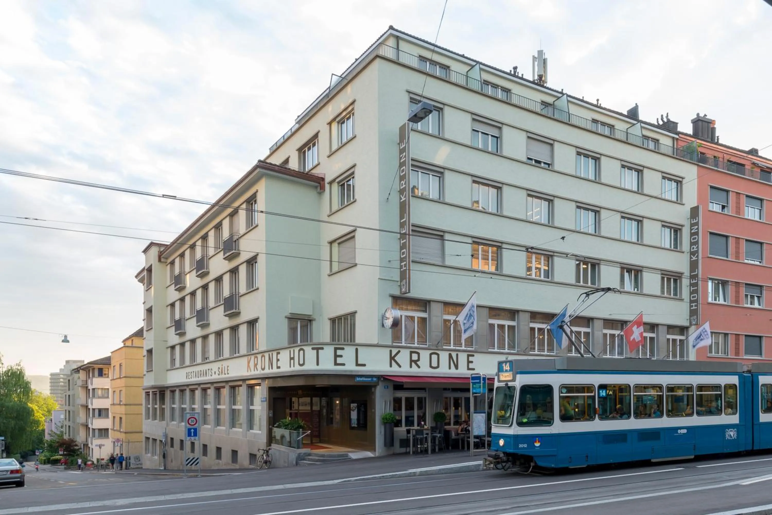Property building in Hotel Krone Unterstrass