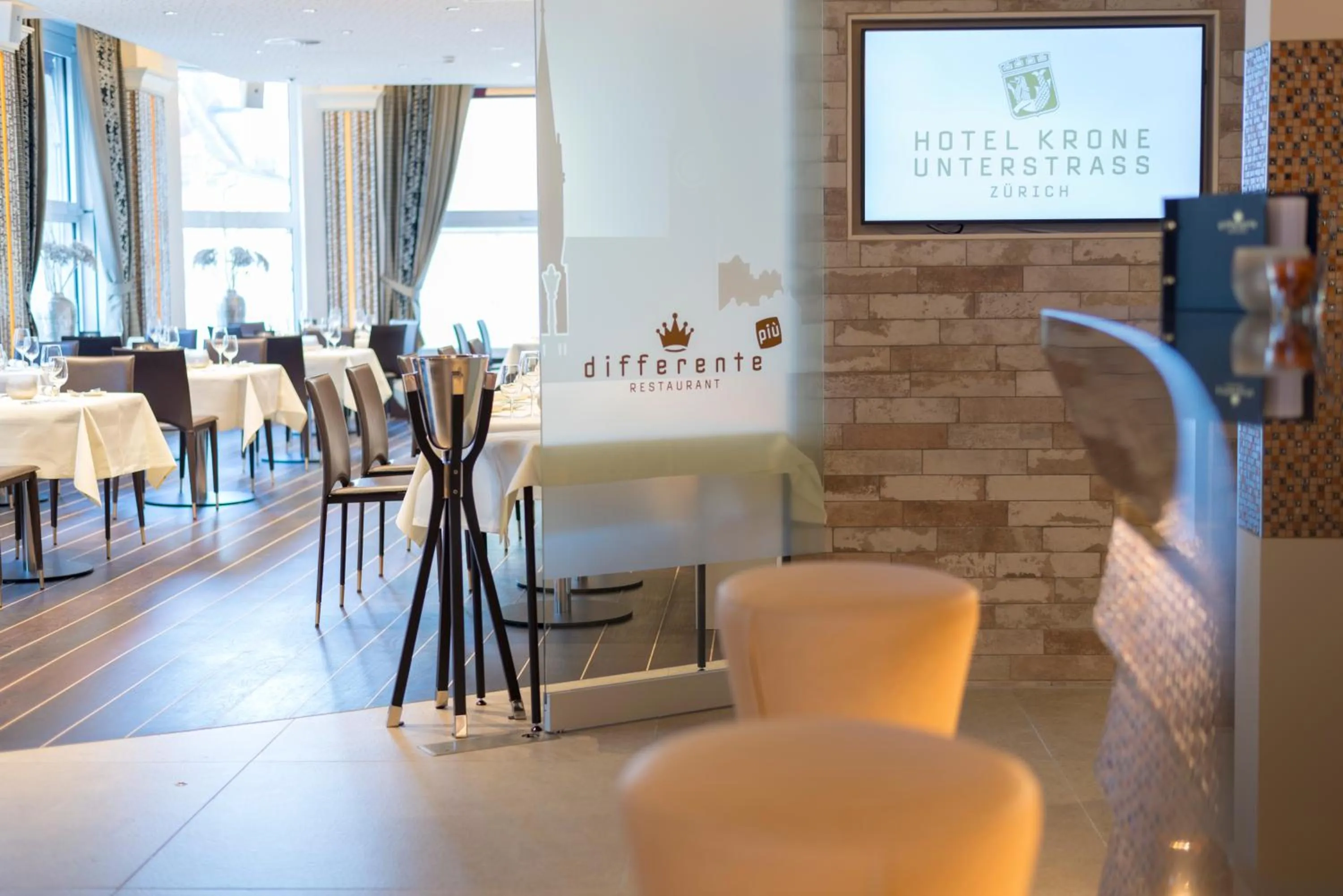 Restaurant/places to eat in Hotel Krone Unterstrass