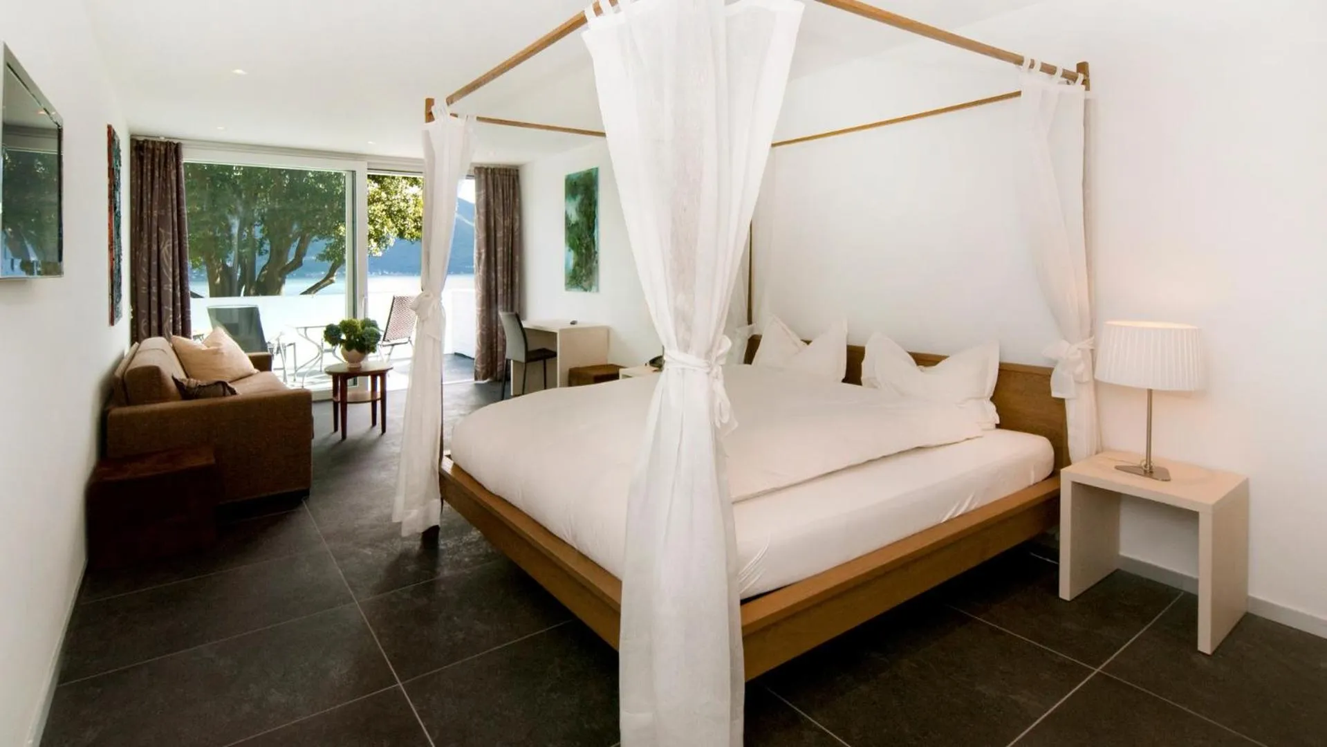 Bed in Hotel Collinetta