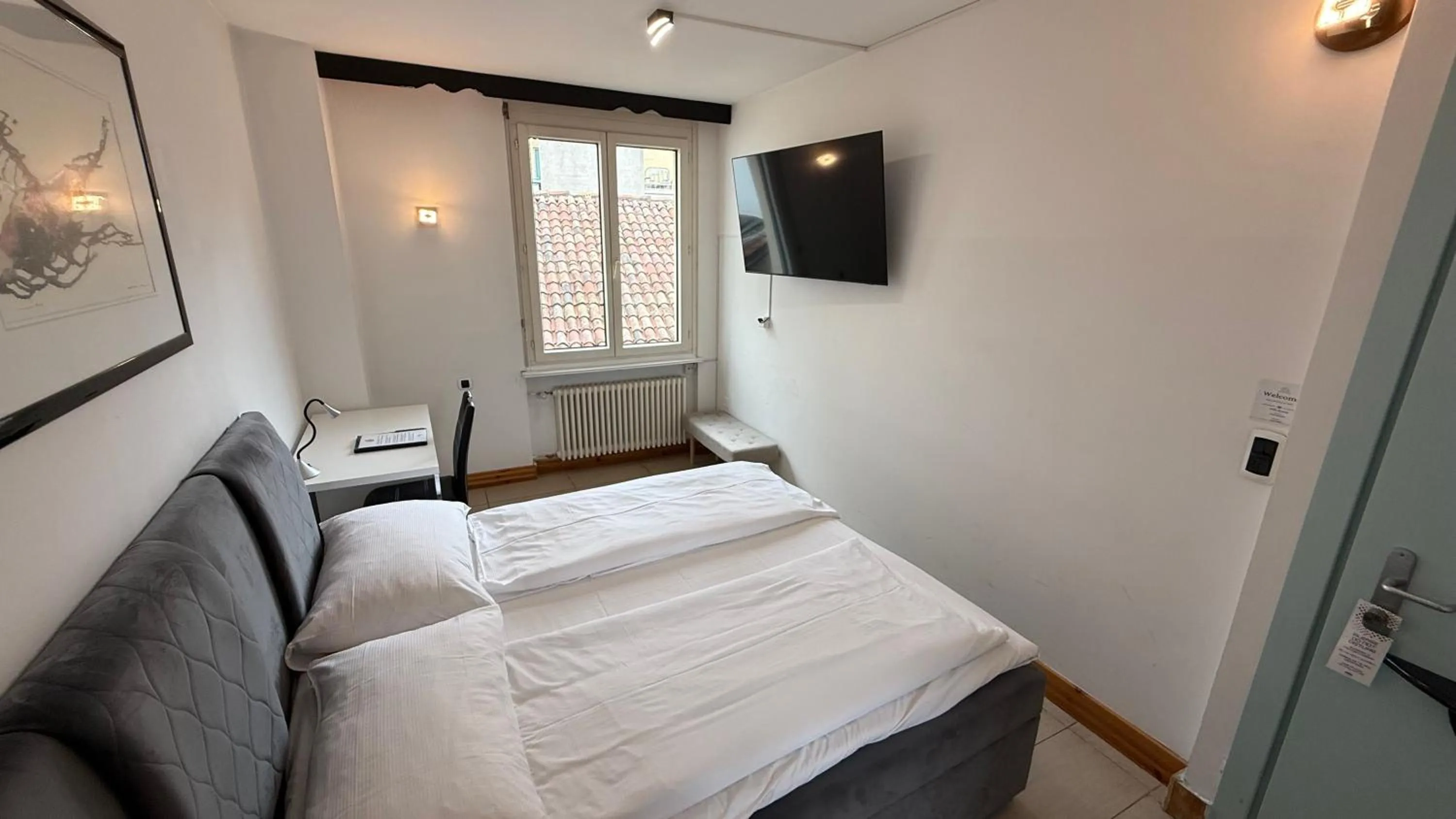 Bed in Hotel San Carlo