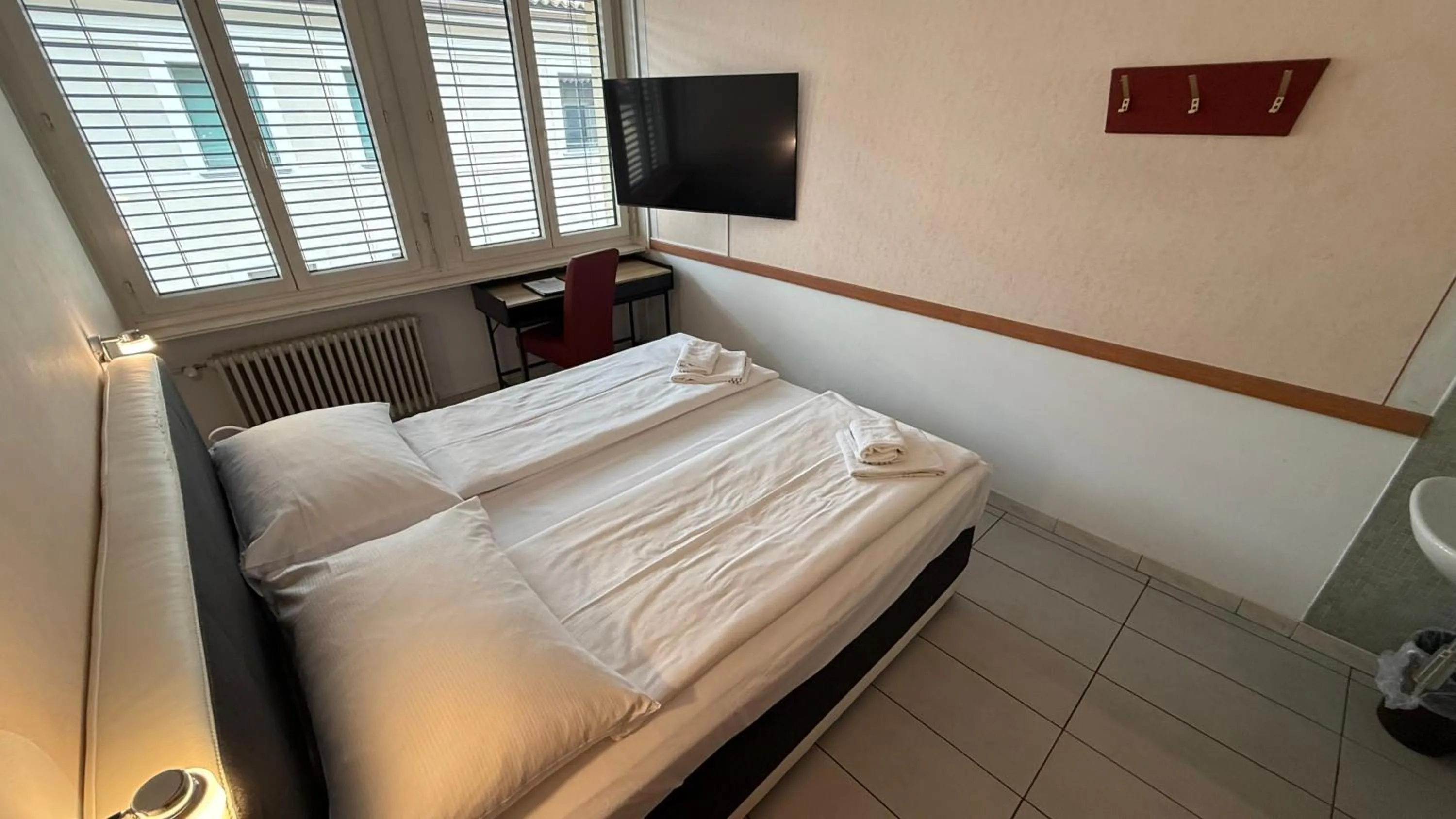 Bed in Hotel San Carlo