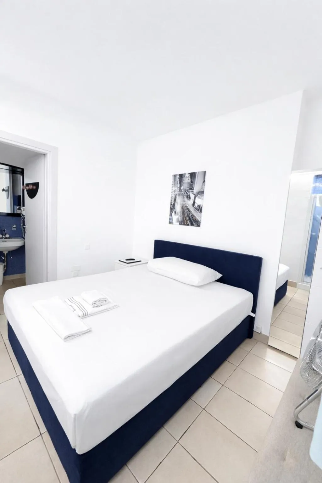 Bedroom, Bed in Hotel San Carlo