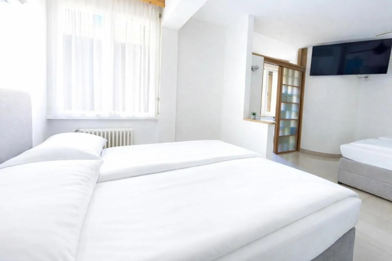 Bed in Hotel San Carlo