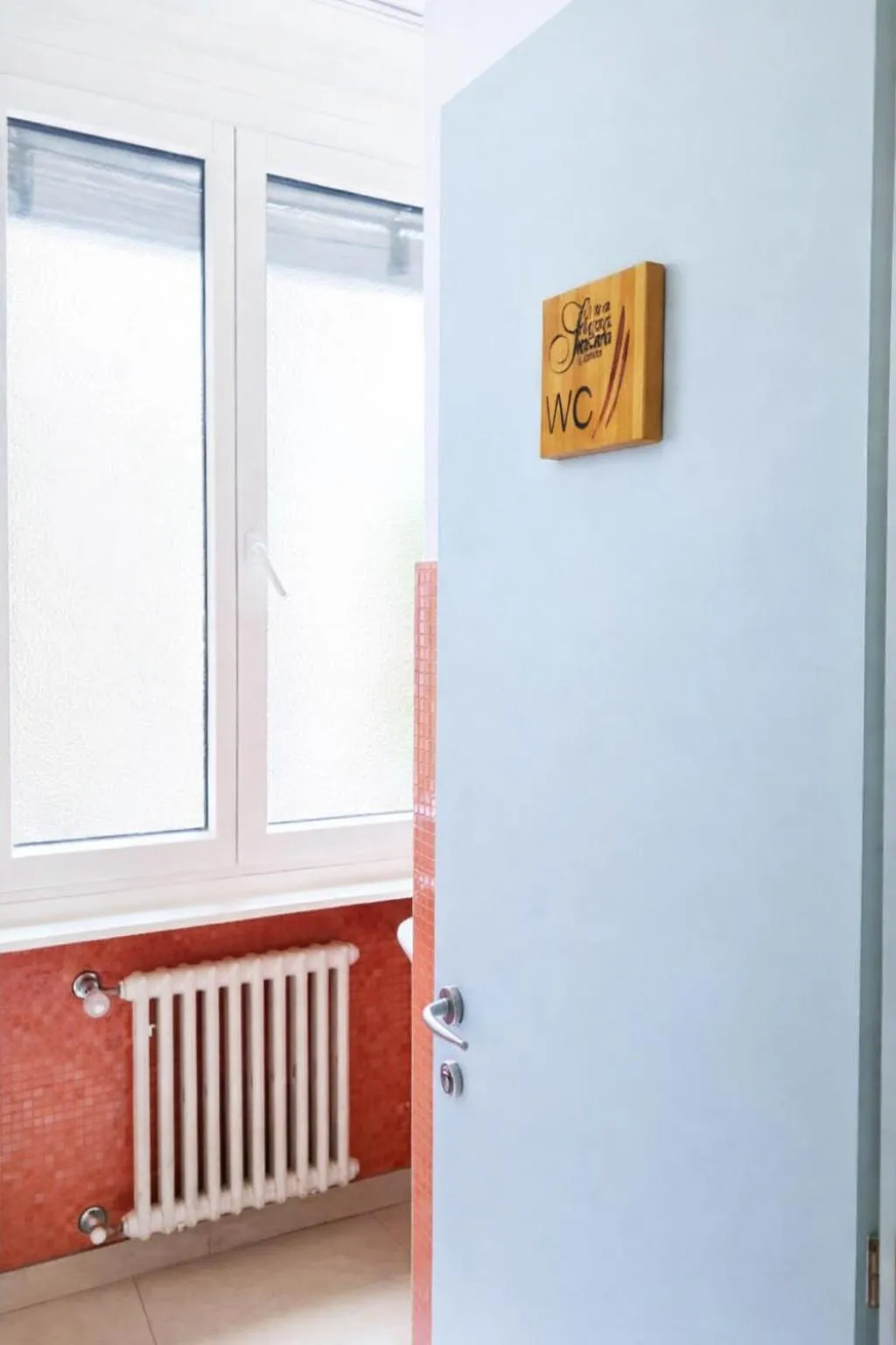 Bathroom in Hotel San Carlo