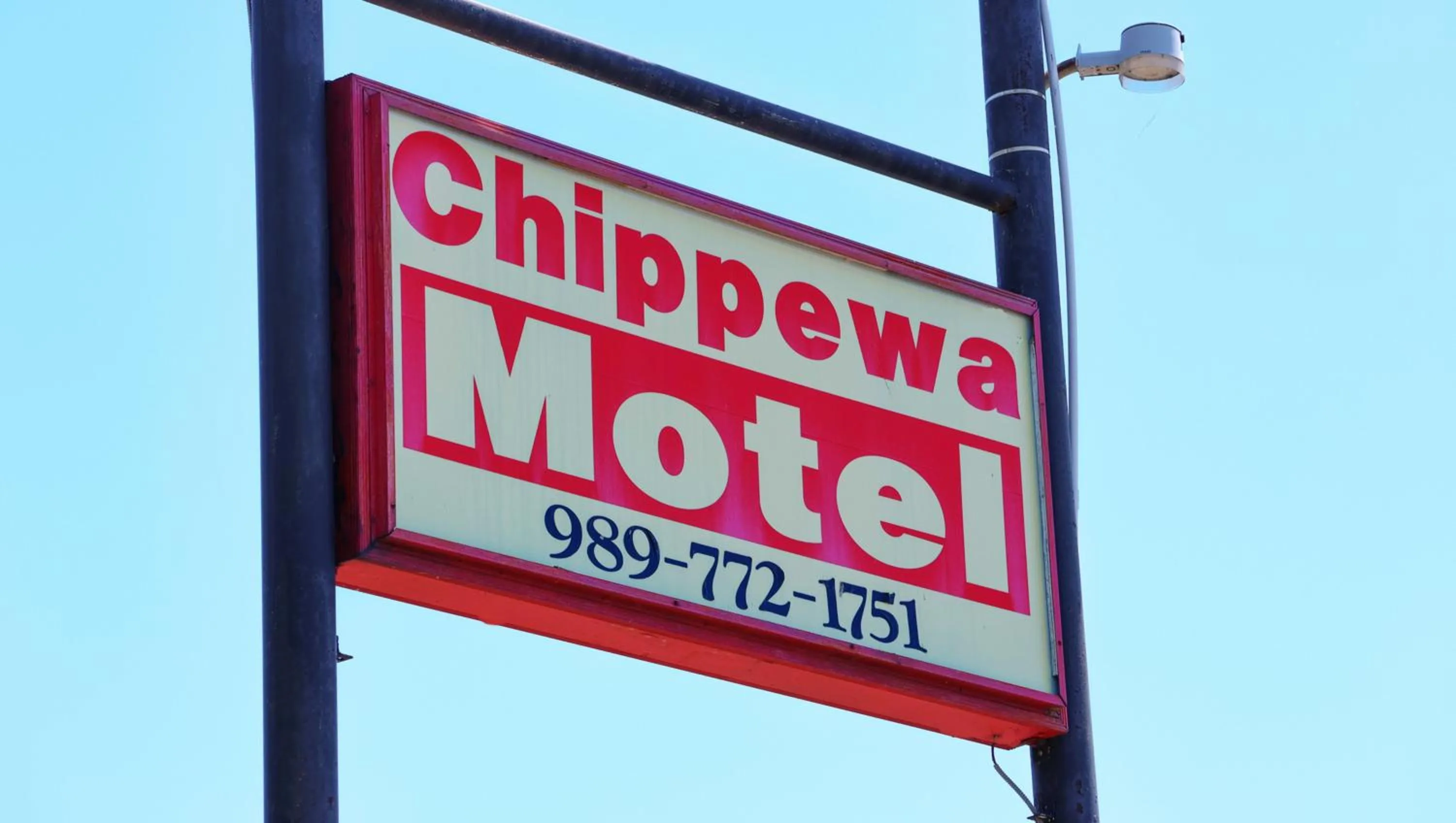 Logo/Certificate/Sign in Chippewa Motel Mount Pleasant
