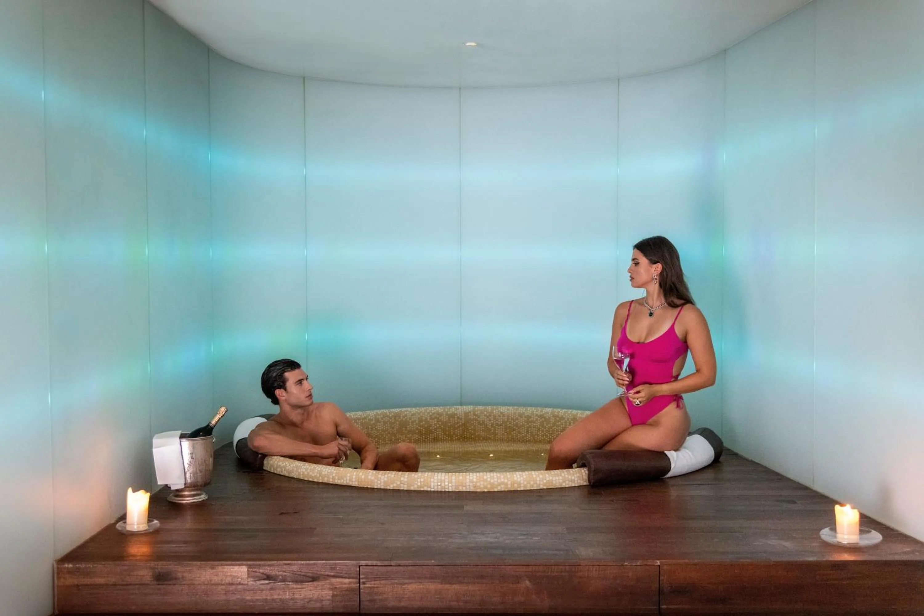 Hot Tub in Villa Principe Leopoldo