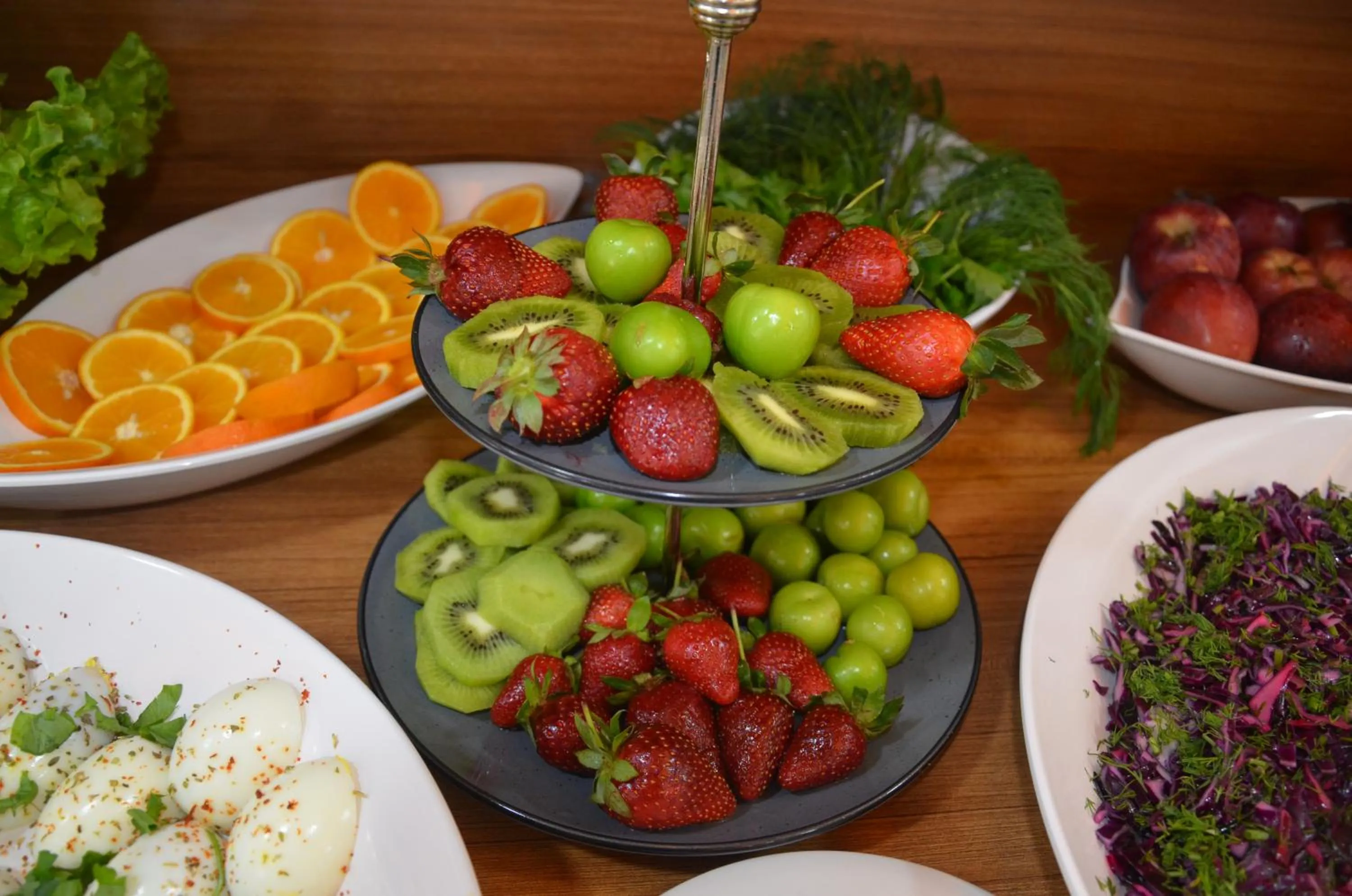 Buffet breakfast in Marka Hotel