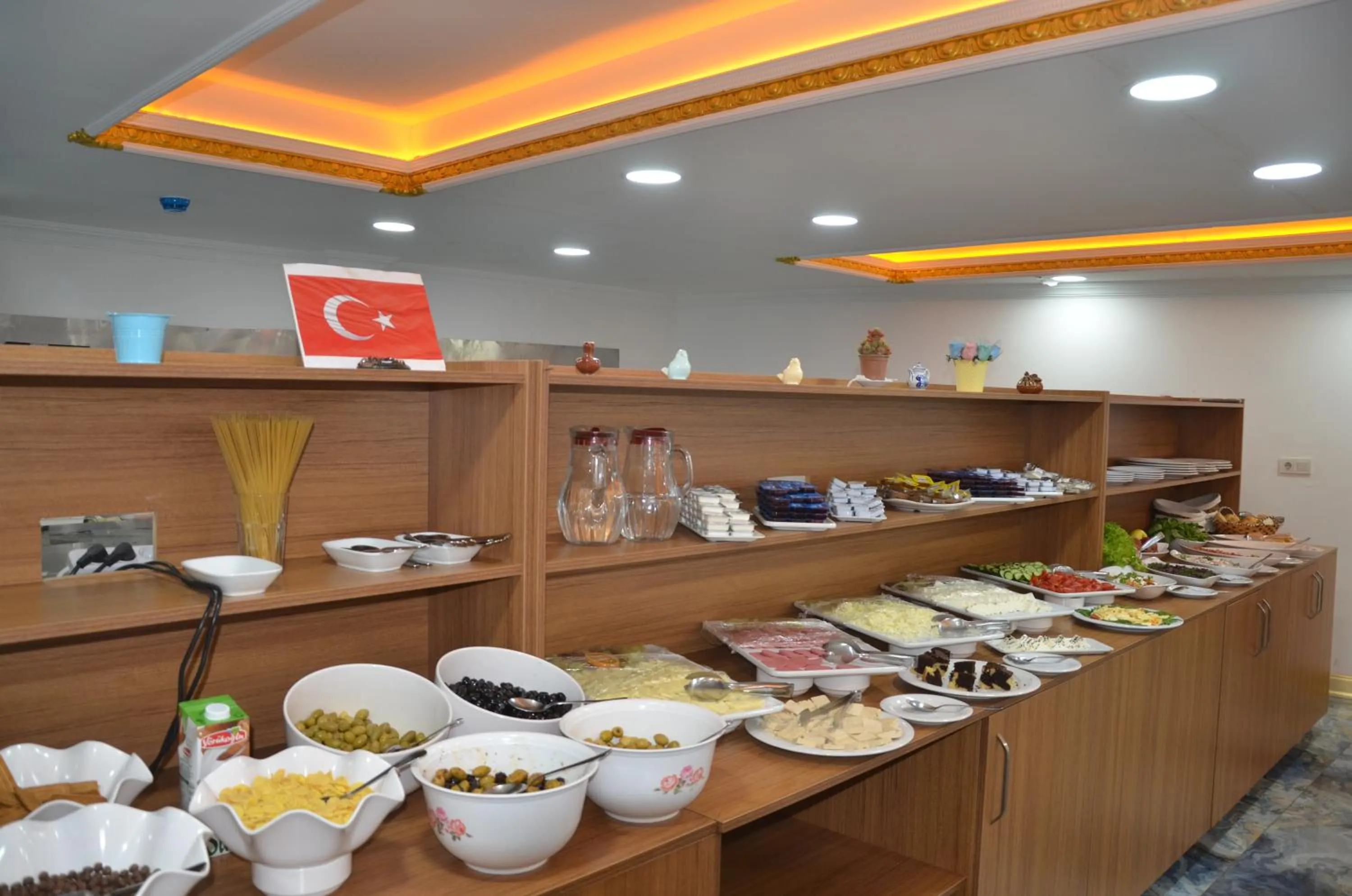 Buffet breakfast in Marka Hotel