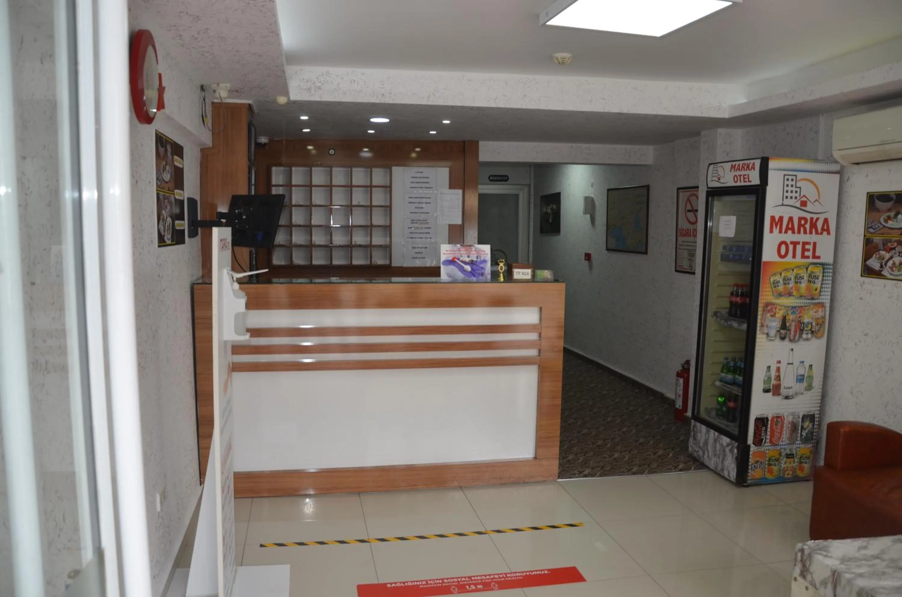 Lobby or reception in Marka Hotel