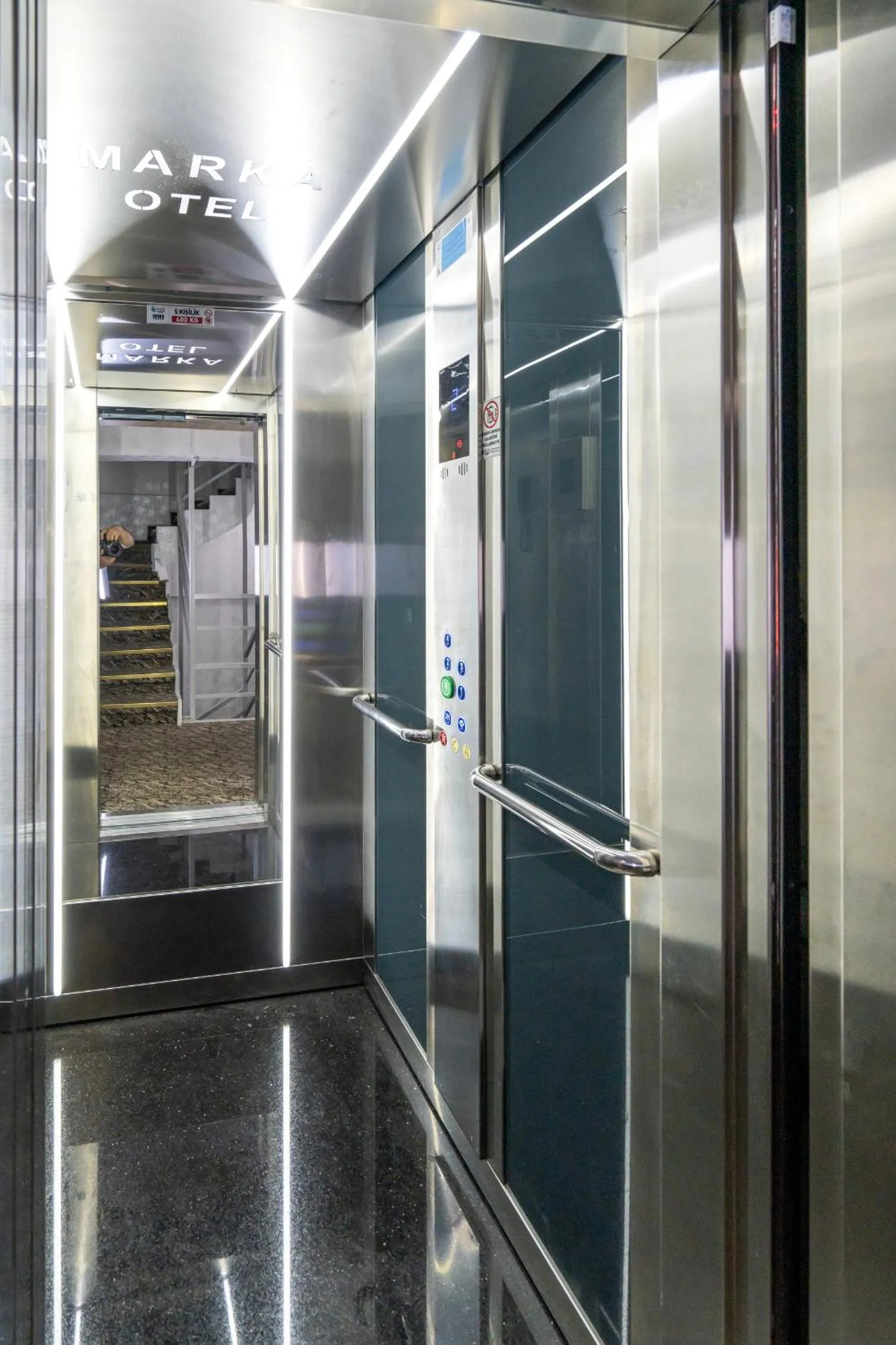 elevator in Marka Hotel