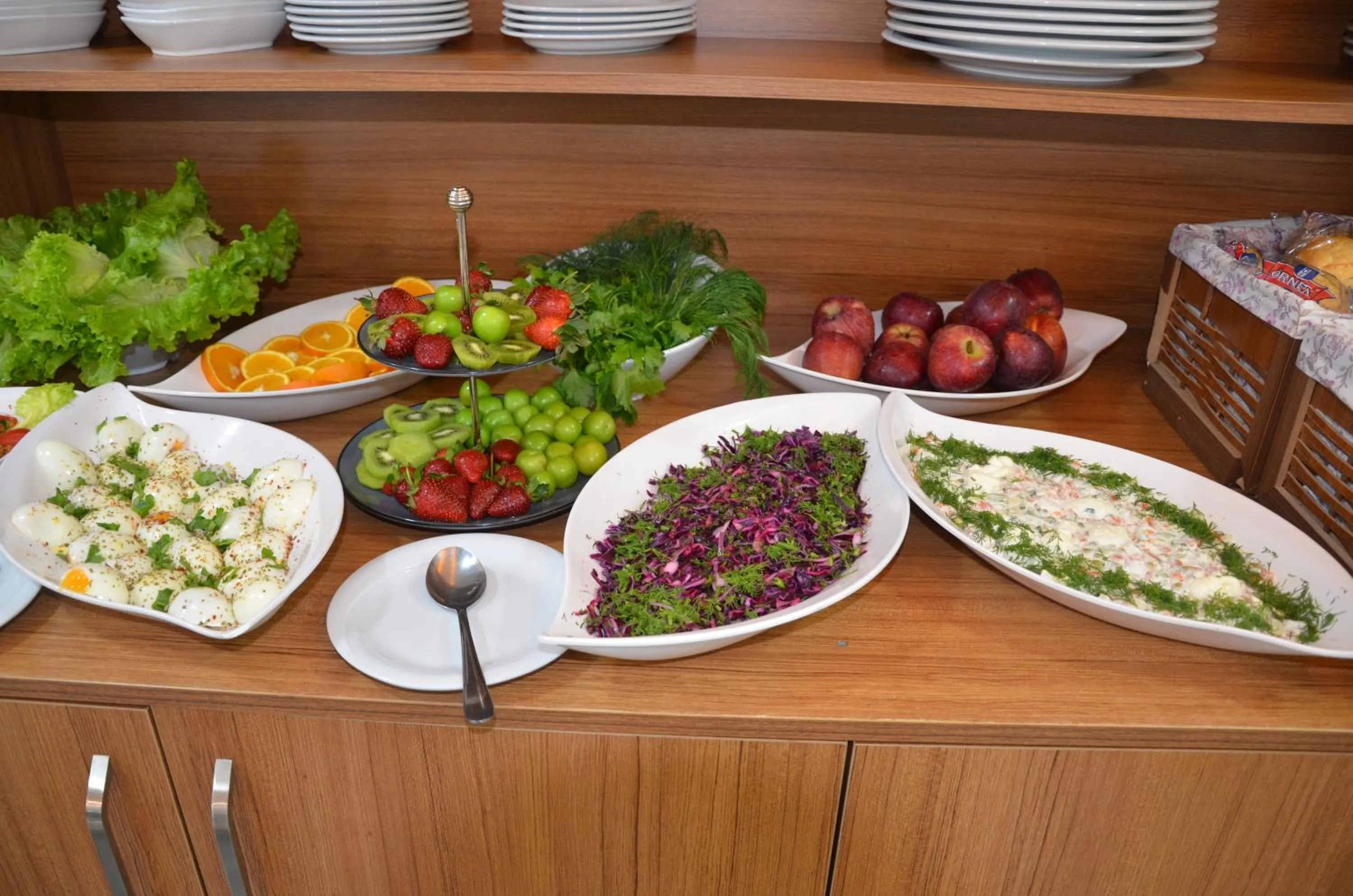 Buffet breakfast in Marka Hotel