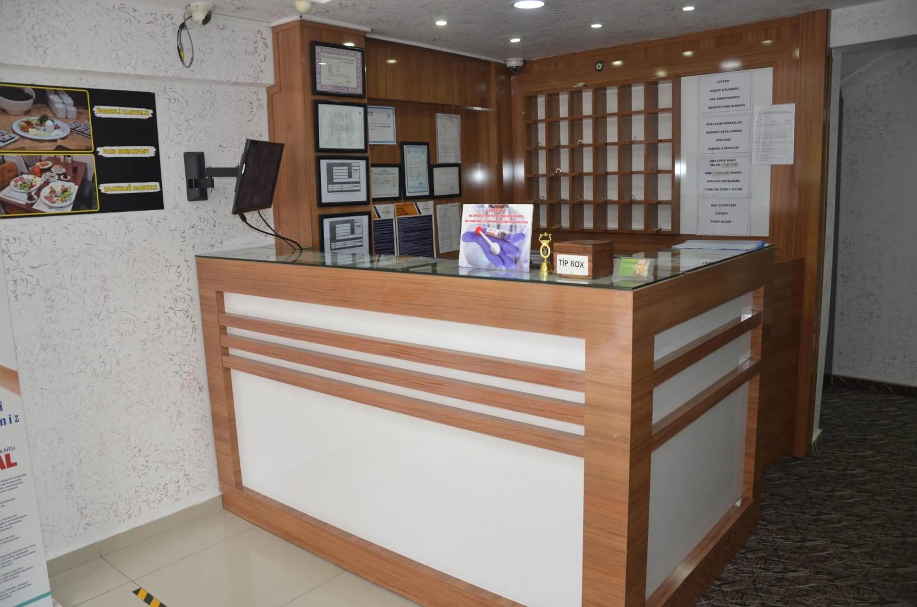 Lobby or reception in Marka Hotel