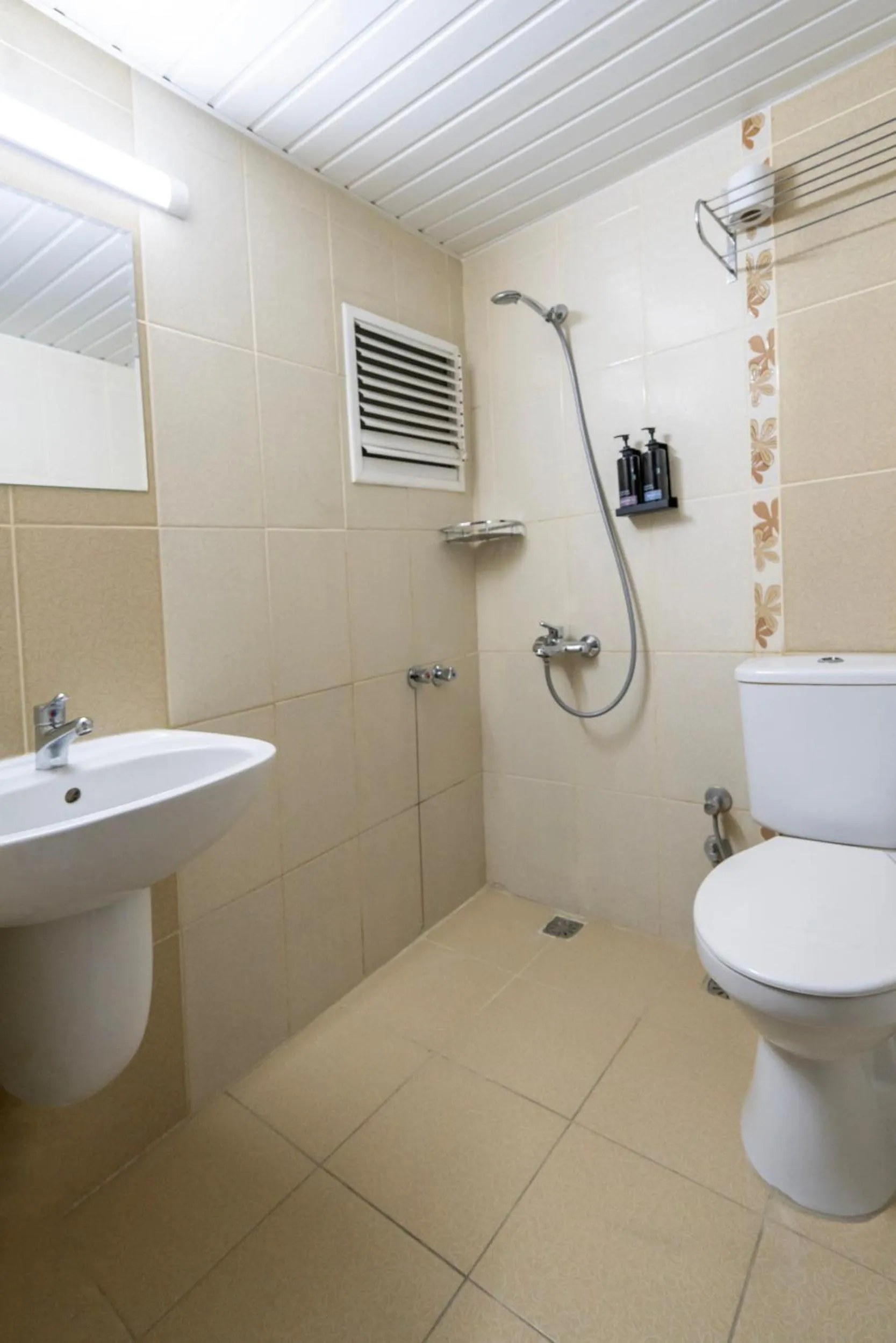 Shower in Marka Hotel