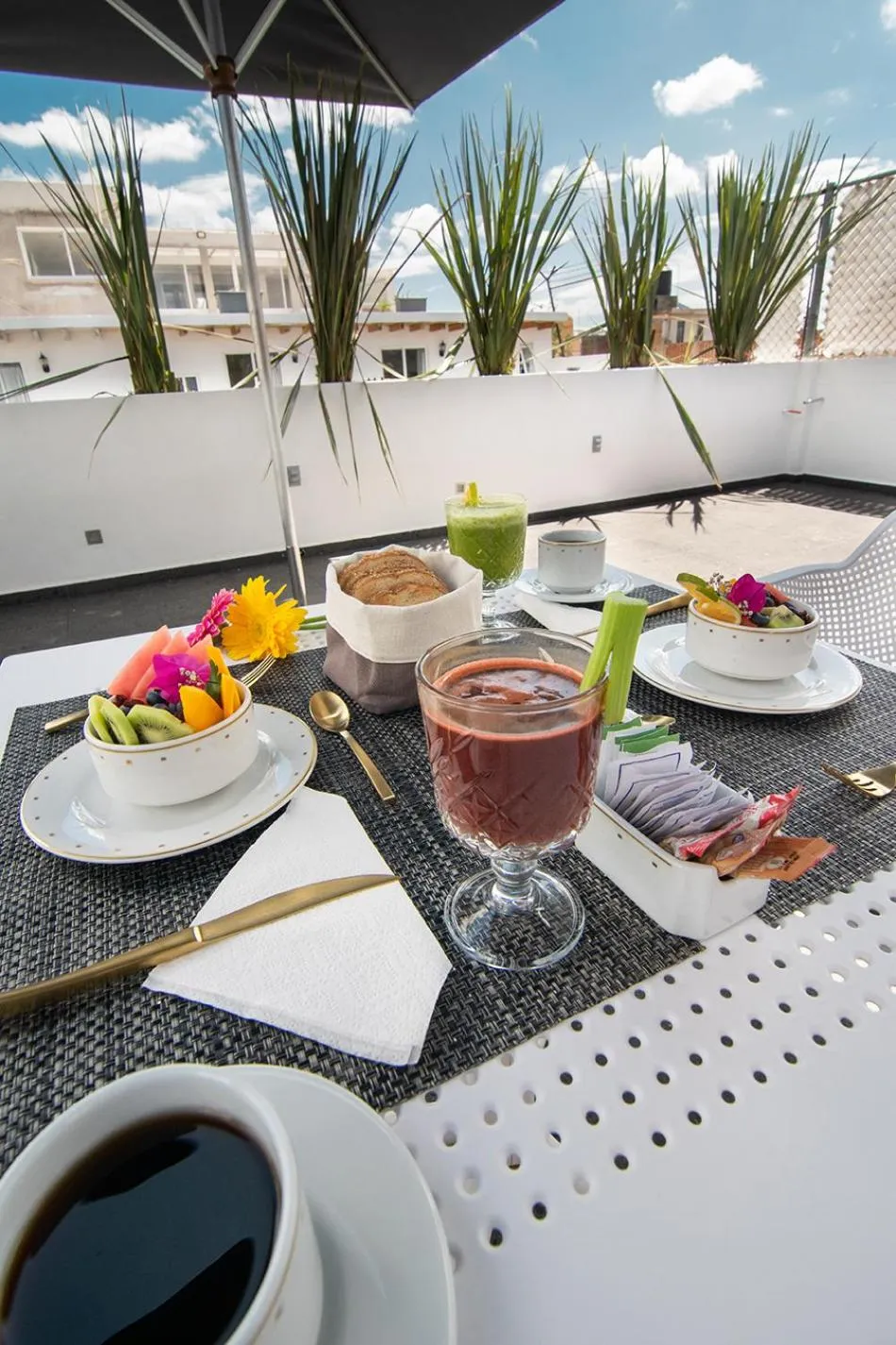 Balcony/Terrace in Hotel Boutique Maria